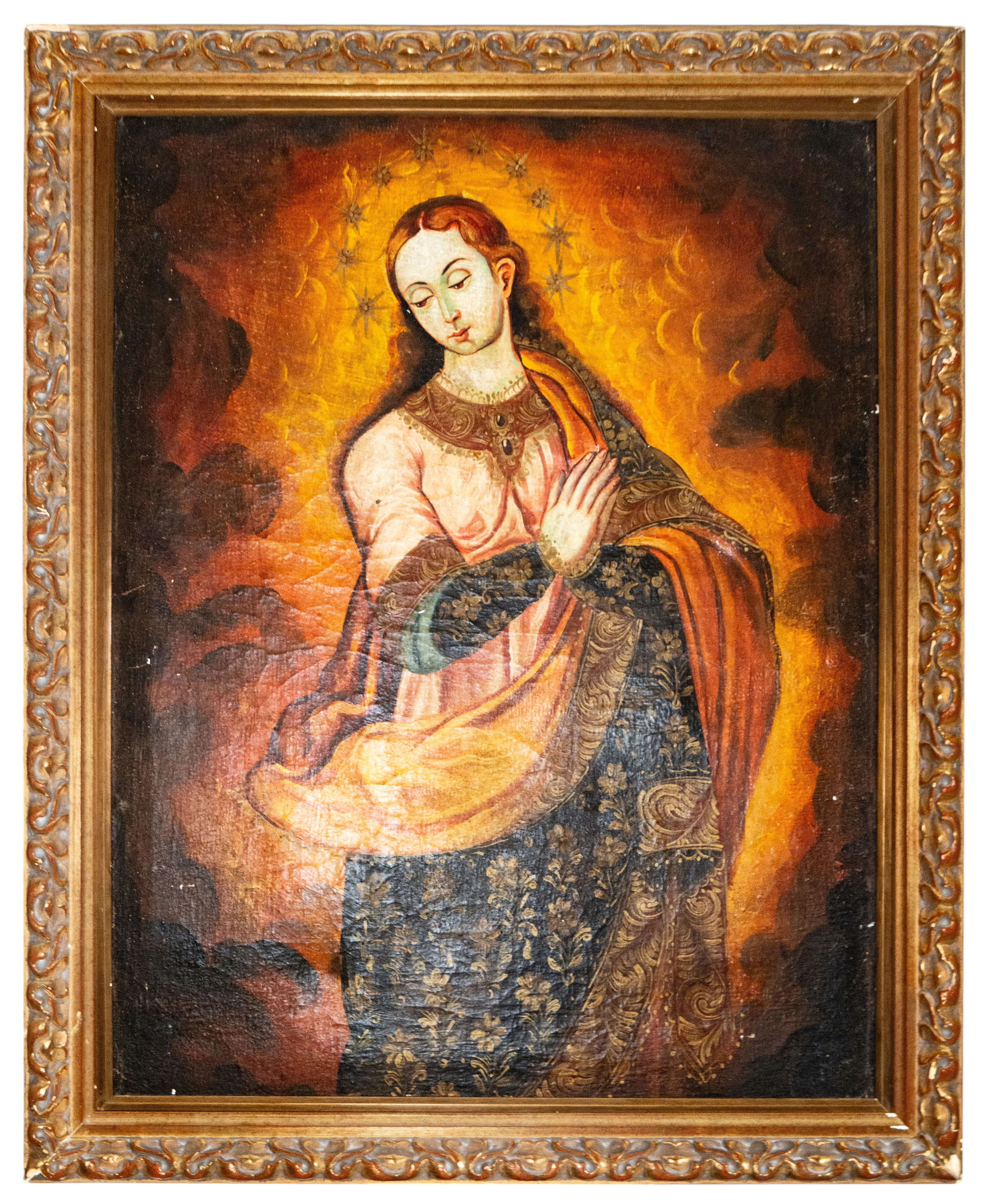 Virgin and Child – Colonial School – 19th Century