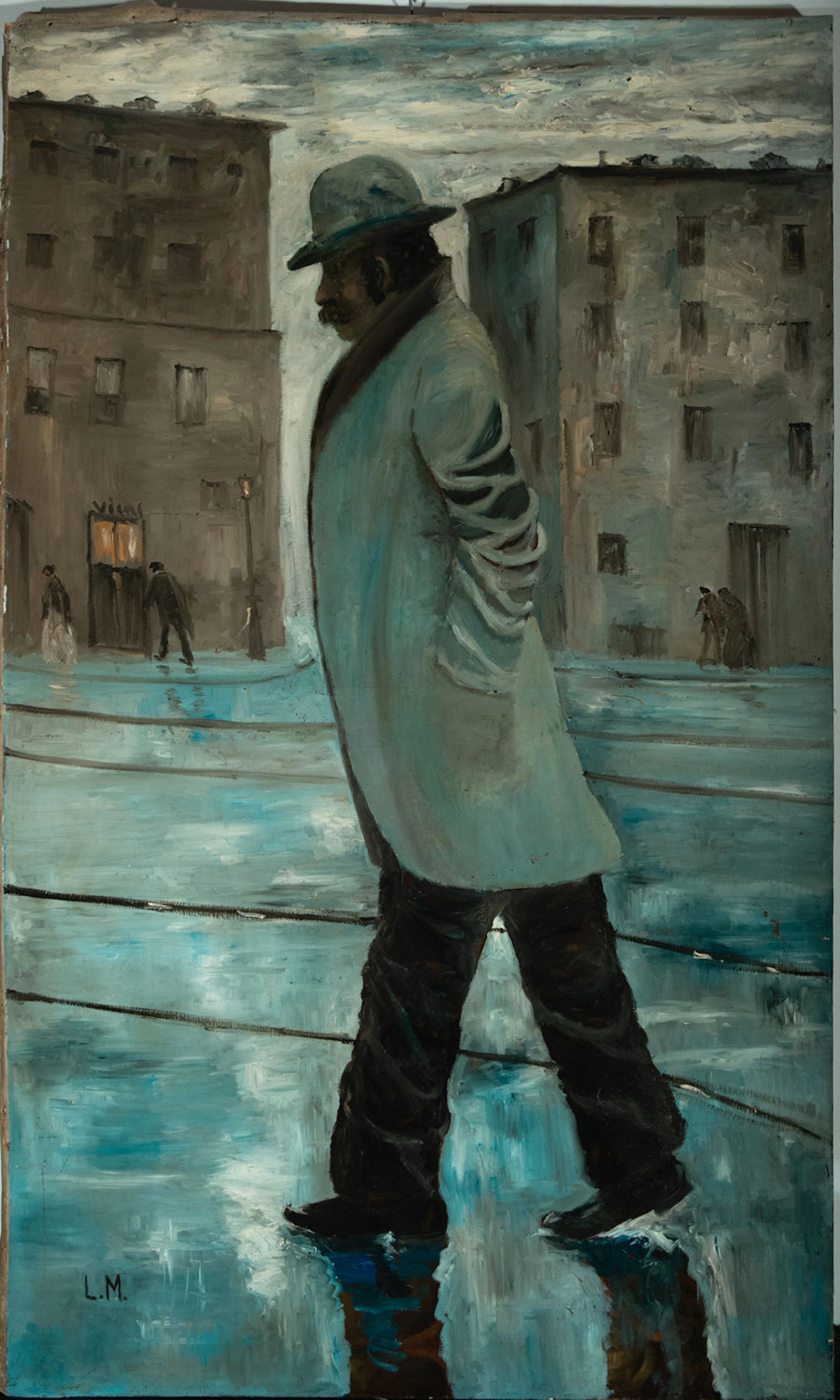 Walking Knight, European post-impressionist school of the early 20th century