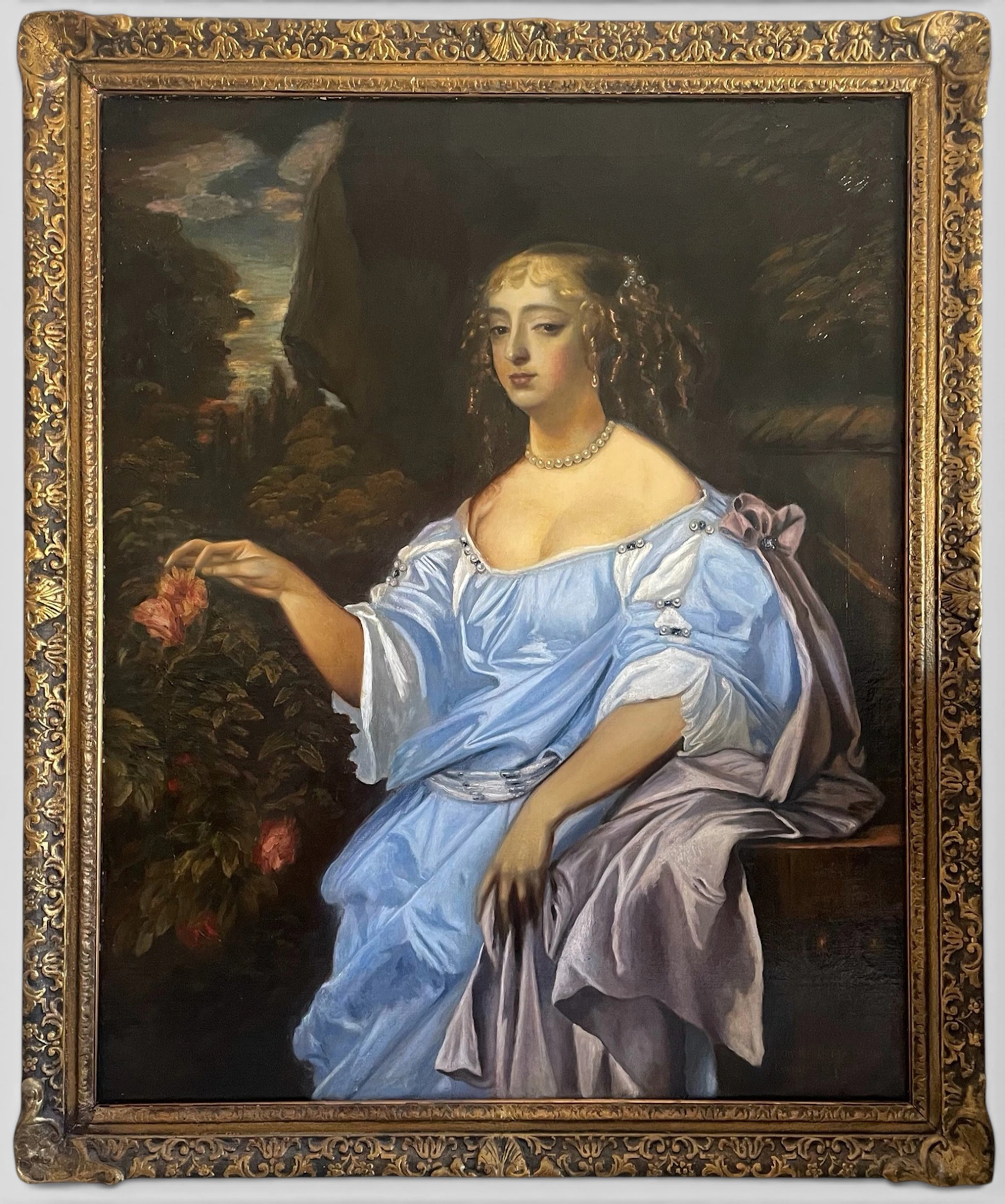 Sir Peter Lely (Soest, 1618 – London, 1680) Follower – Portrait of