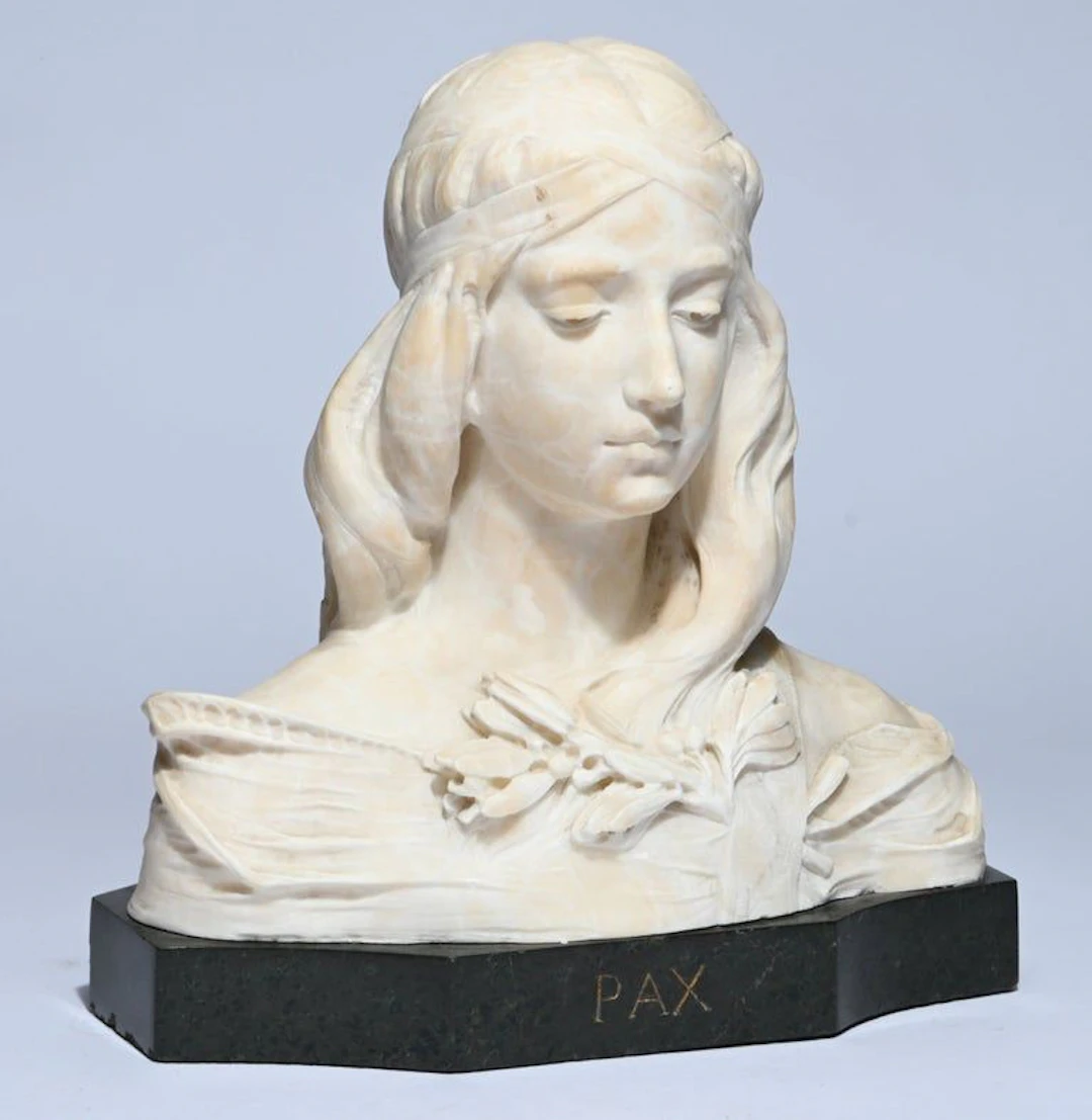 Pax, signed Remo Merlina – Italian School – 19th century