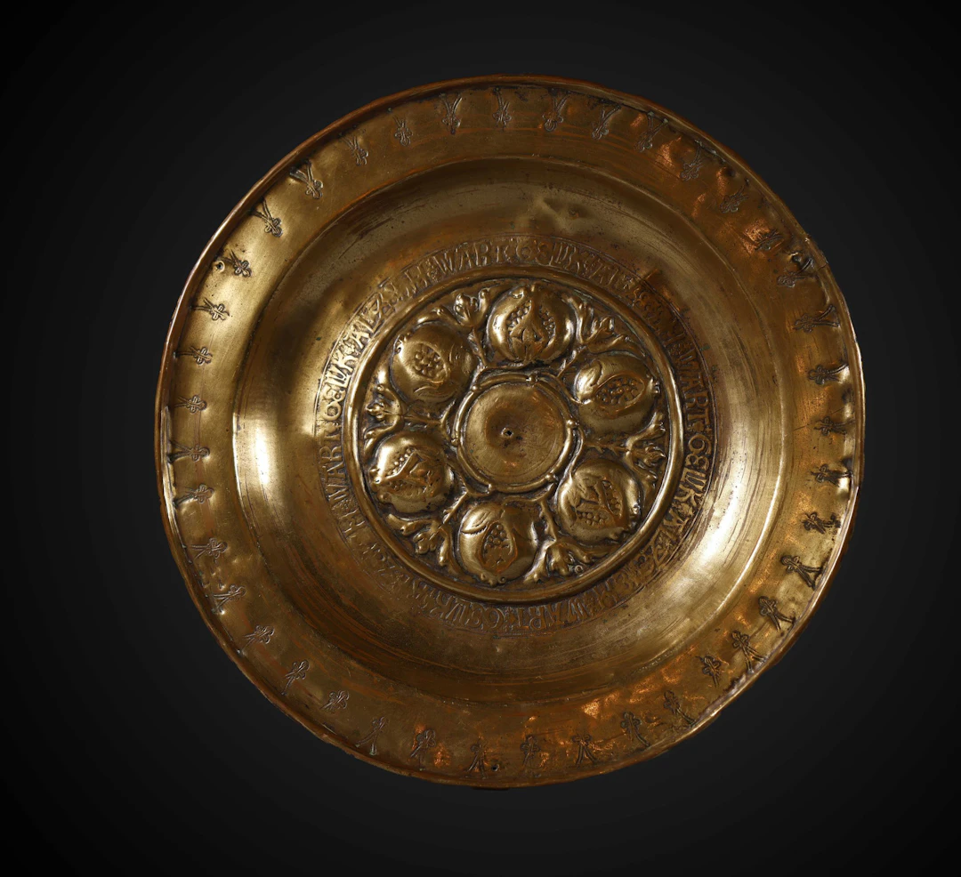 Large Alms Plate from Nuremberg, Germany, 16th/17th century