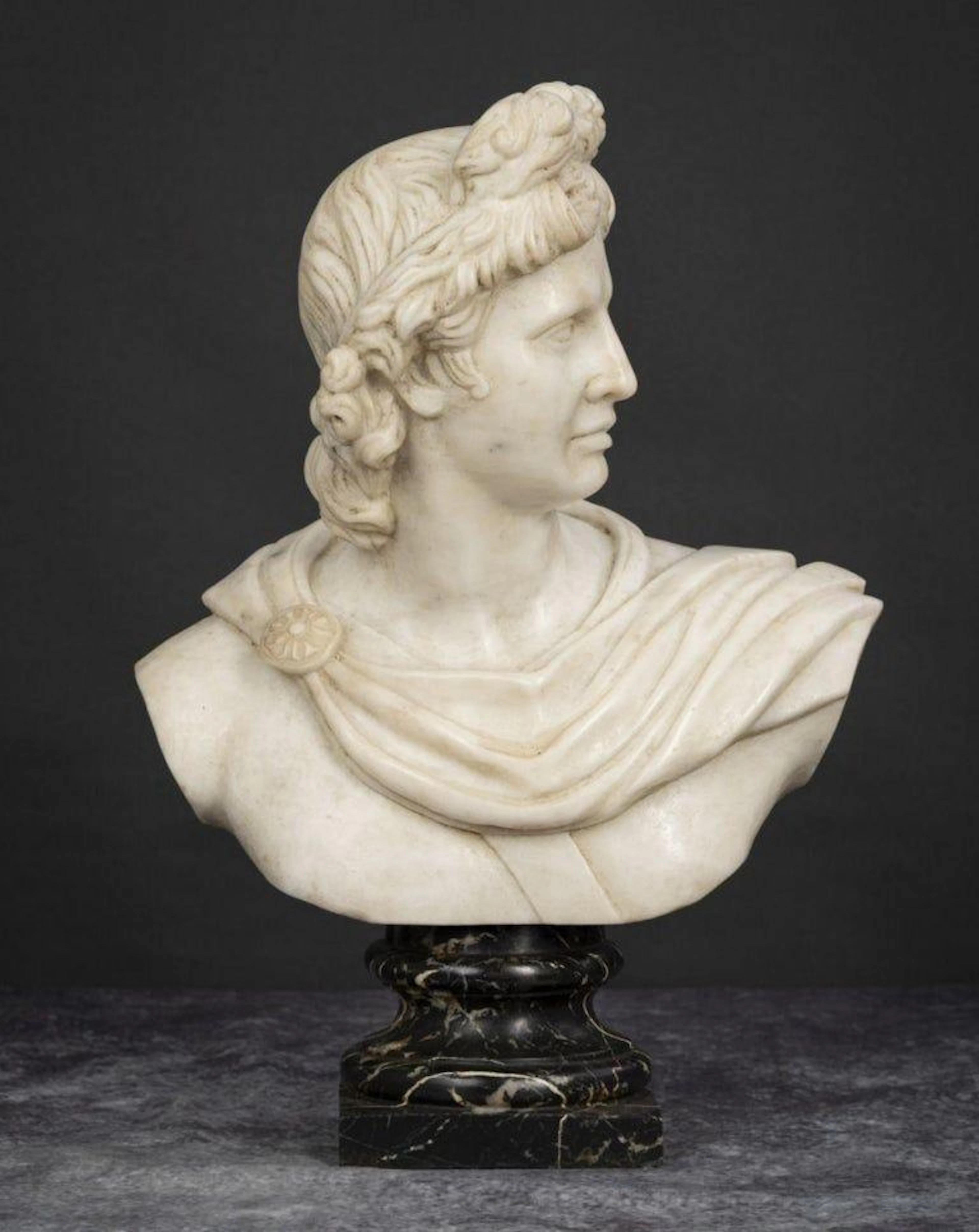 Male bust – Italian school – early 20th century