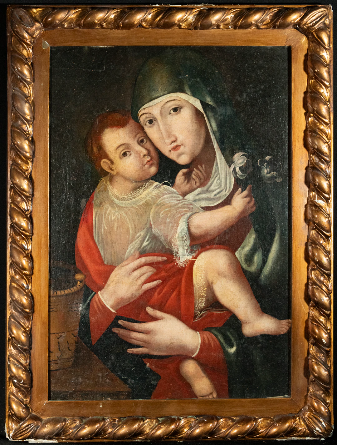 VIRGIN OF THE PEOPLE, ITALIAN BAROQUE SCHOOL OF THE 18TH CENTURY
