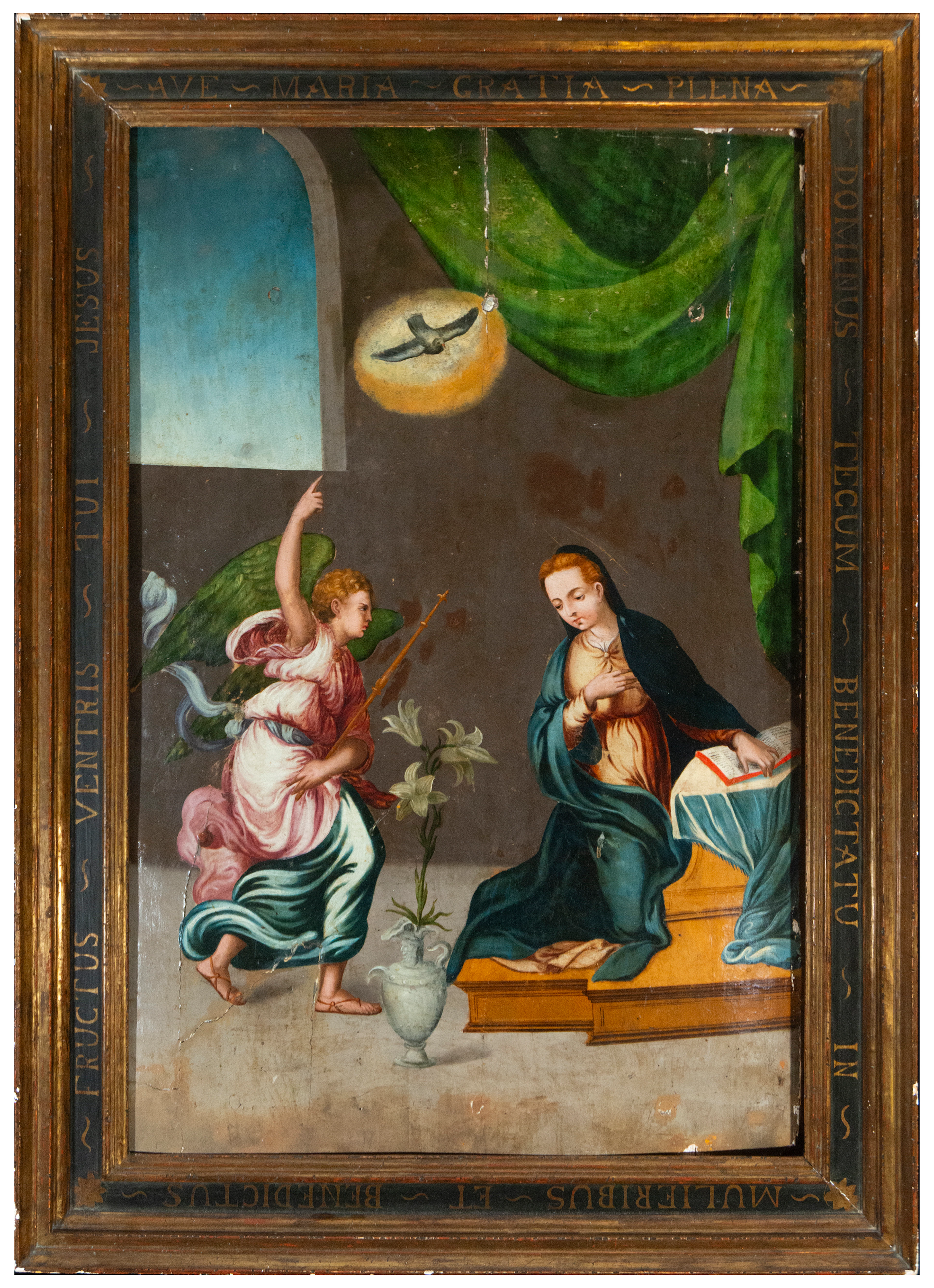 Annunciation – Workshop of Juan Correa de Vivar – 16th century