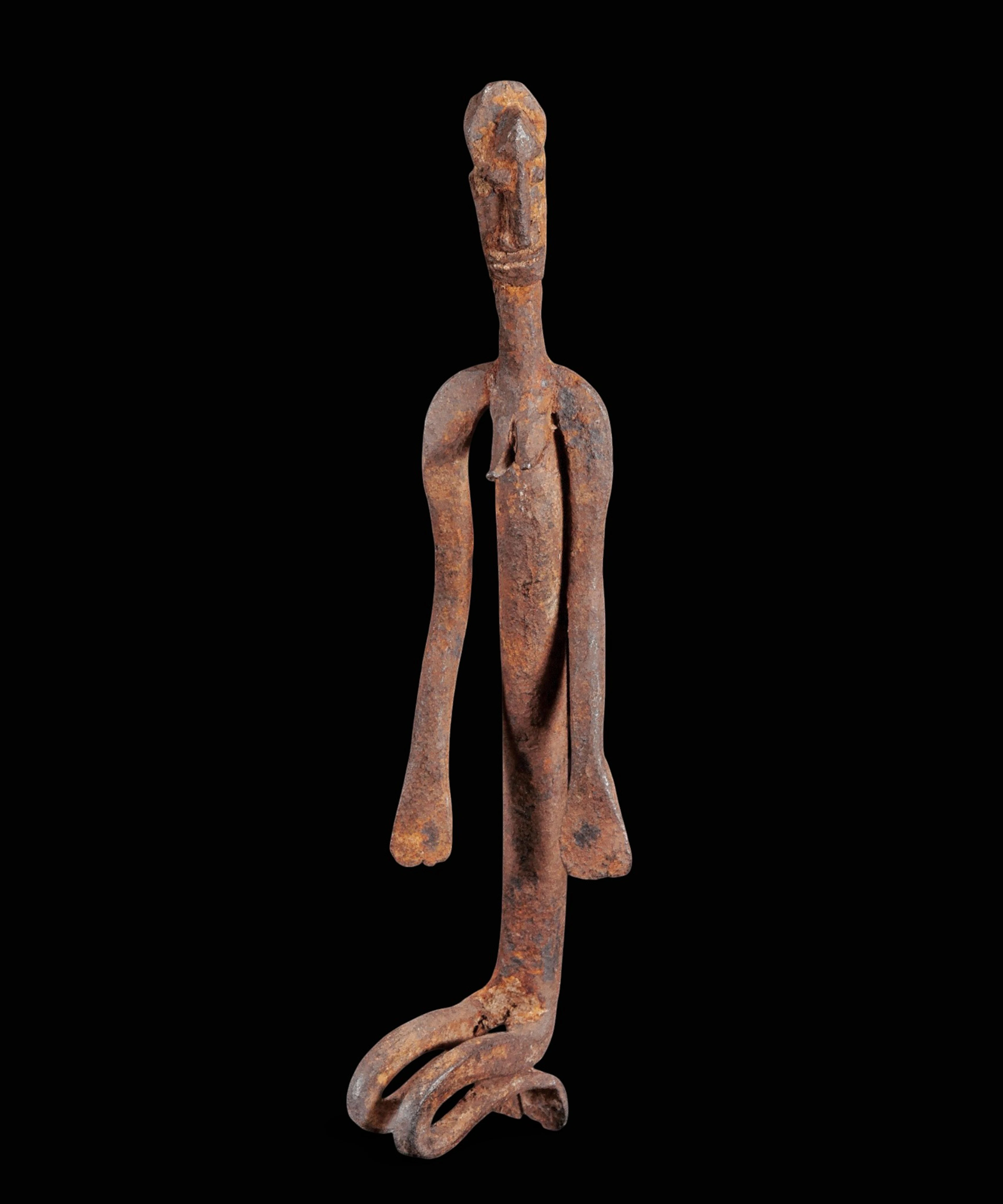 Kneeling female figure, Dogon, Mali, 19th-20th centuries