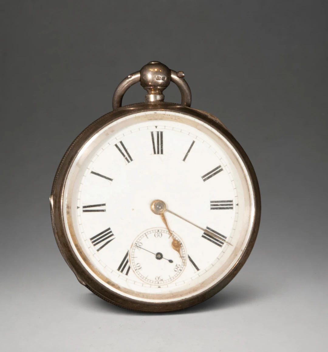 Pocket watch with Roman numerals