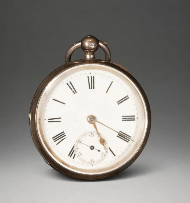 Pocket watch with Roman numerals