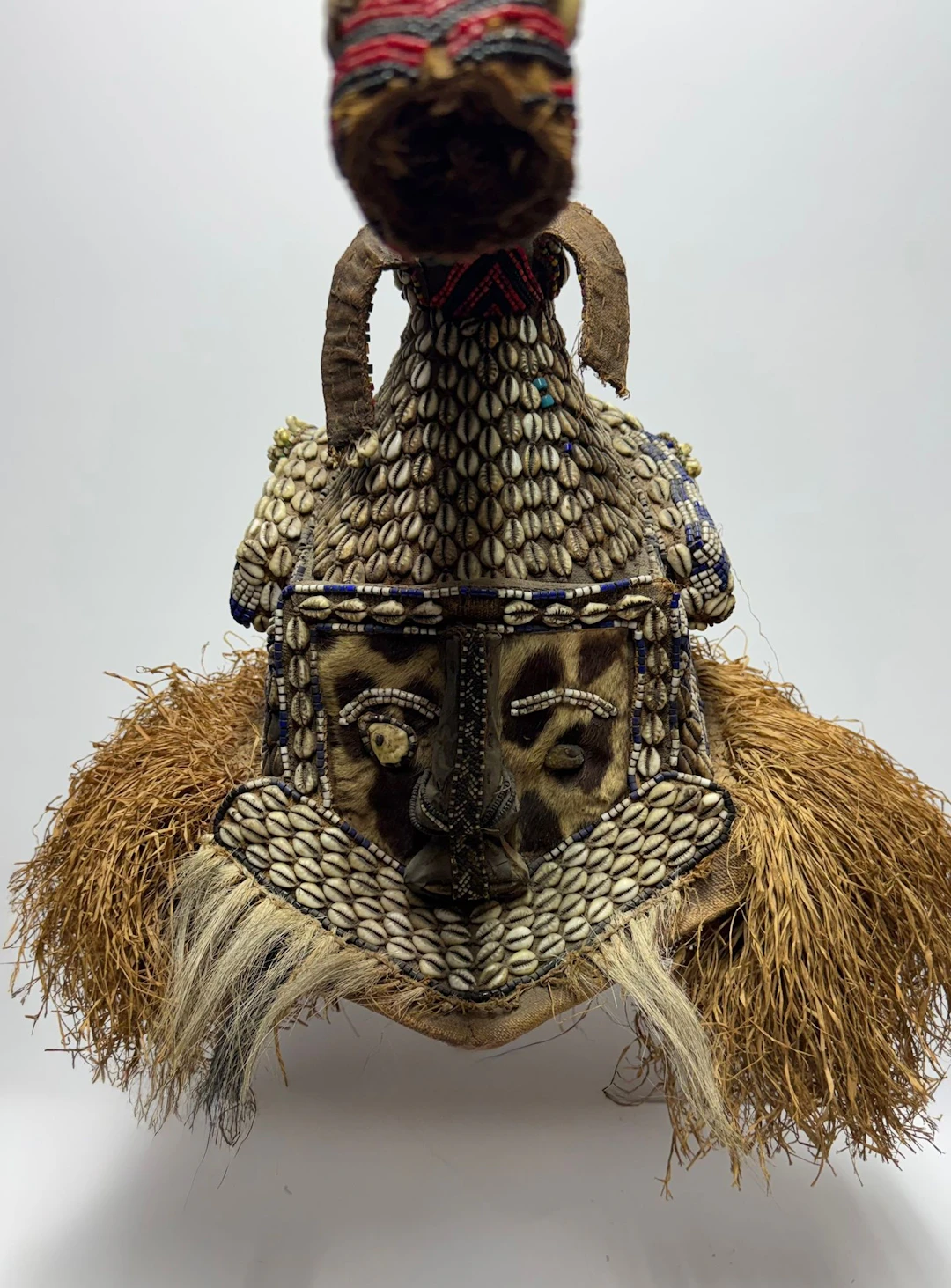 Mukenga helmet-mask. Kuba Congo