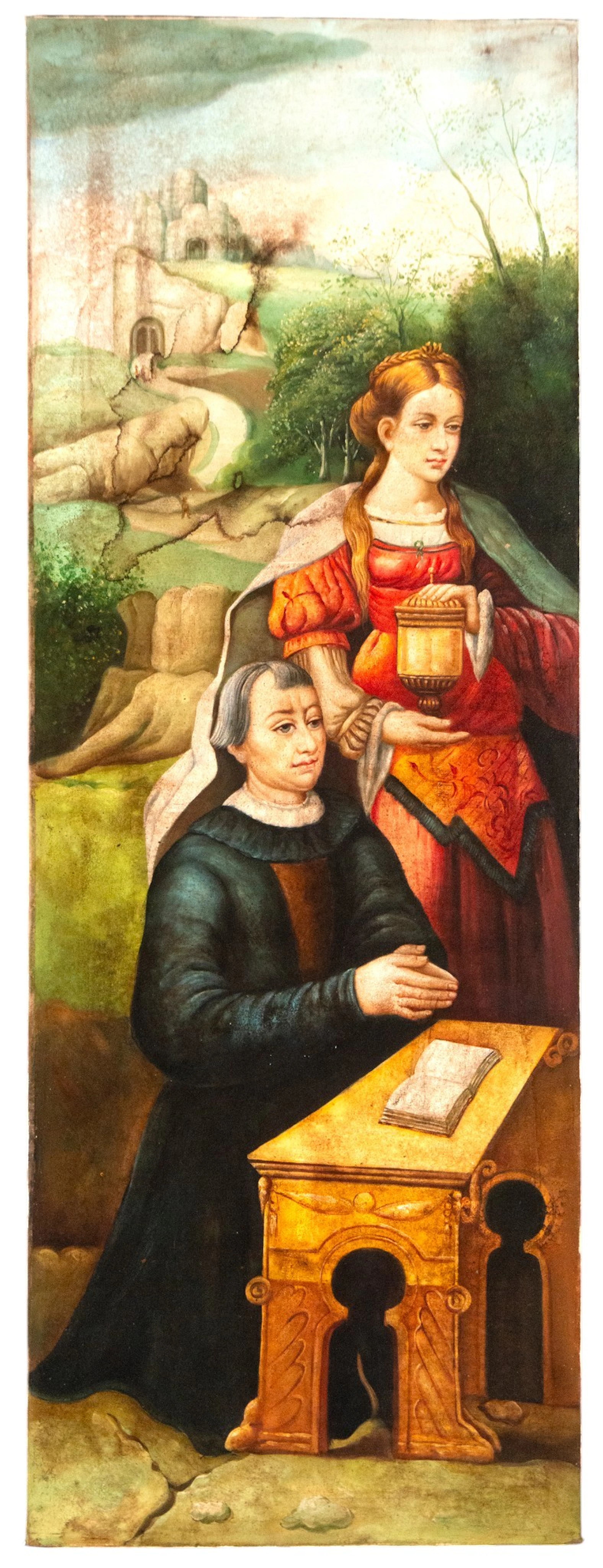Following Gothic Models – European School – 19th-20th Century