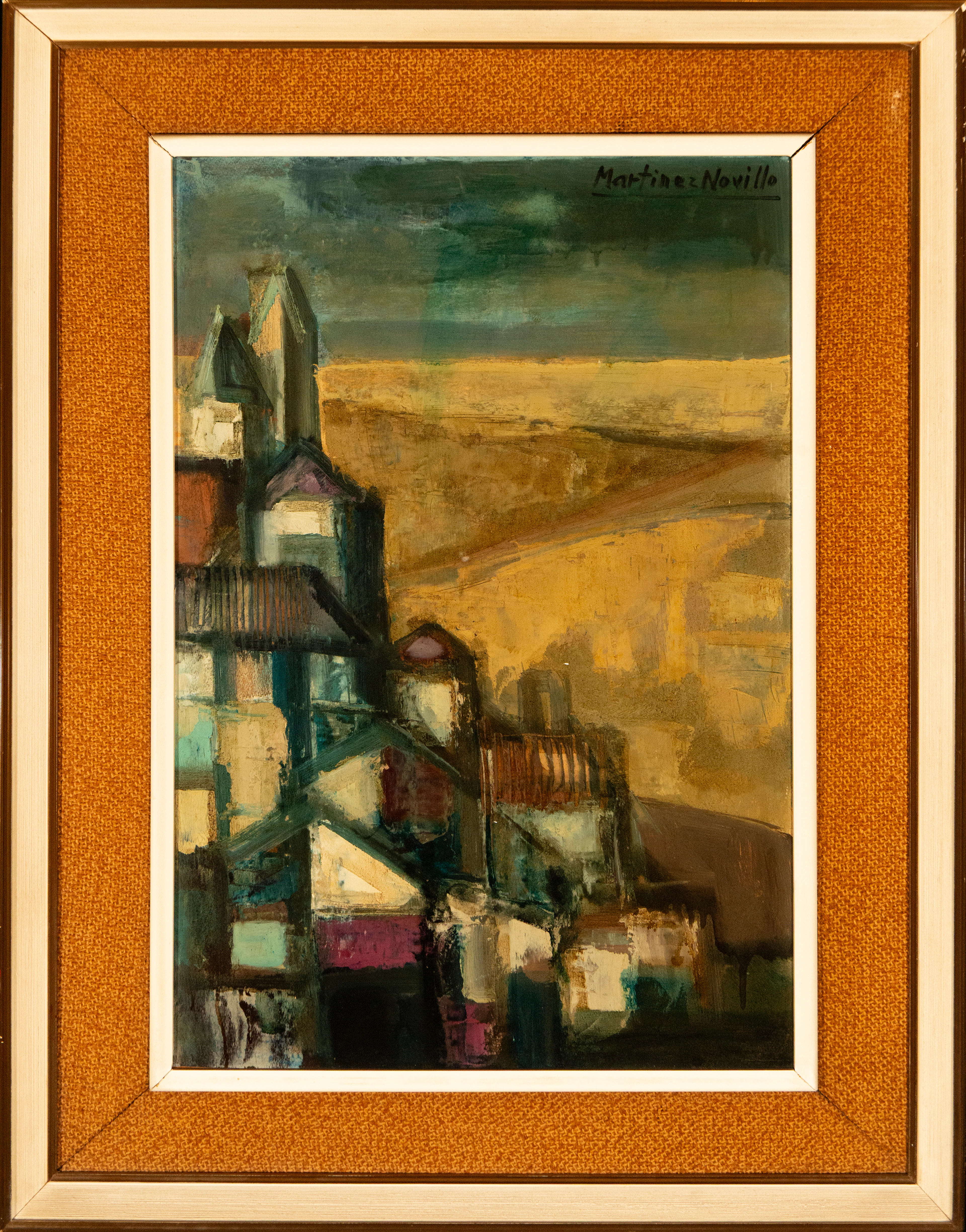 Urban landscape – Cirilo Martínez Novillo (1921-2008) – 20th century