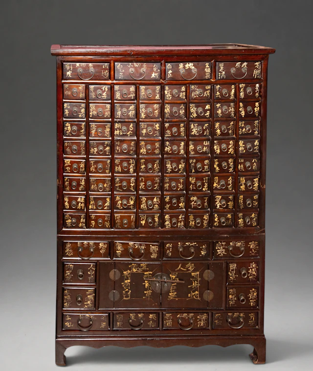 Important and Large Chinese Apothecary's Cabinet – Chinese School