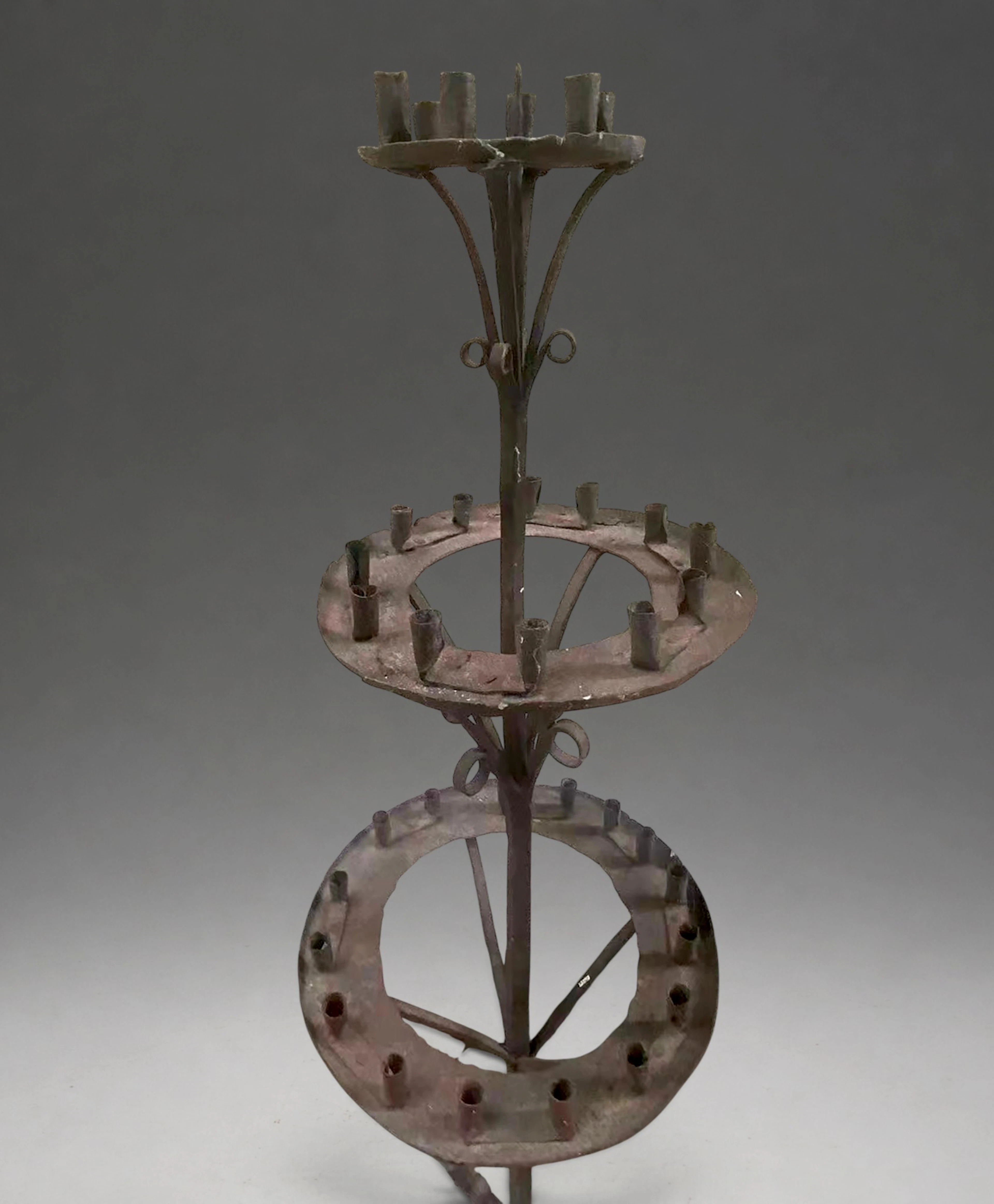 Important candelabra, France, 17th century