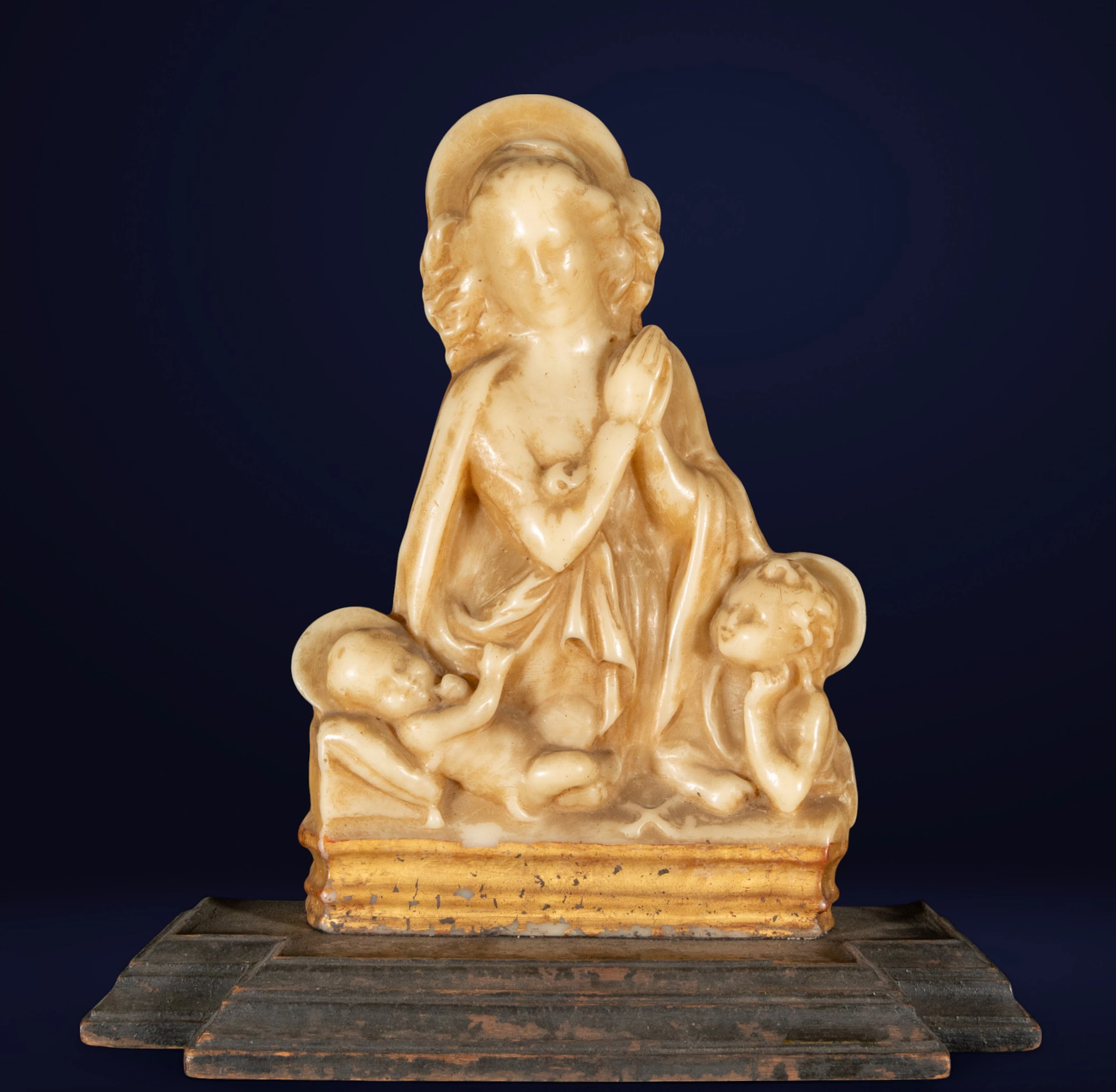 Praying Virgin. Andalusian School. 18th Century