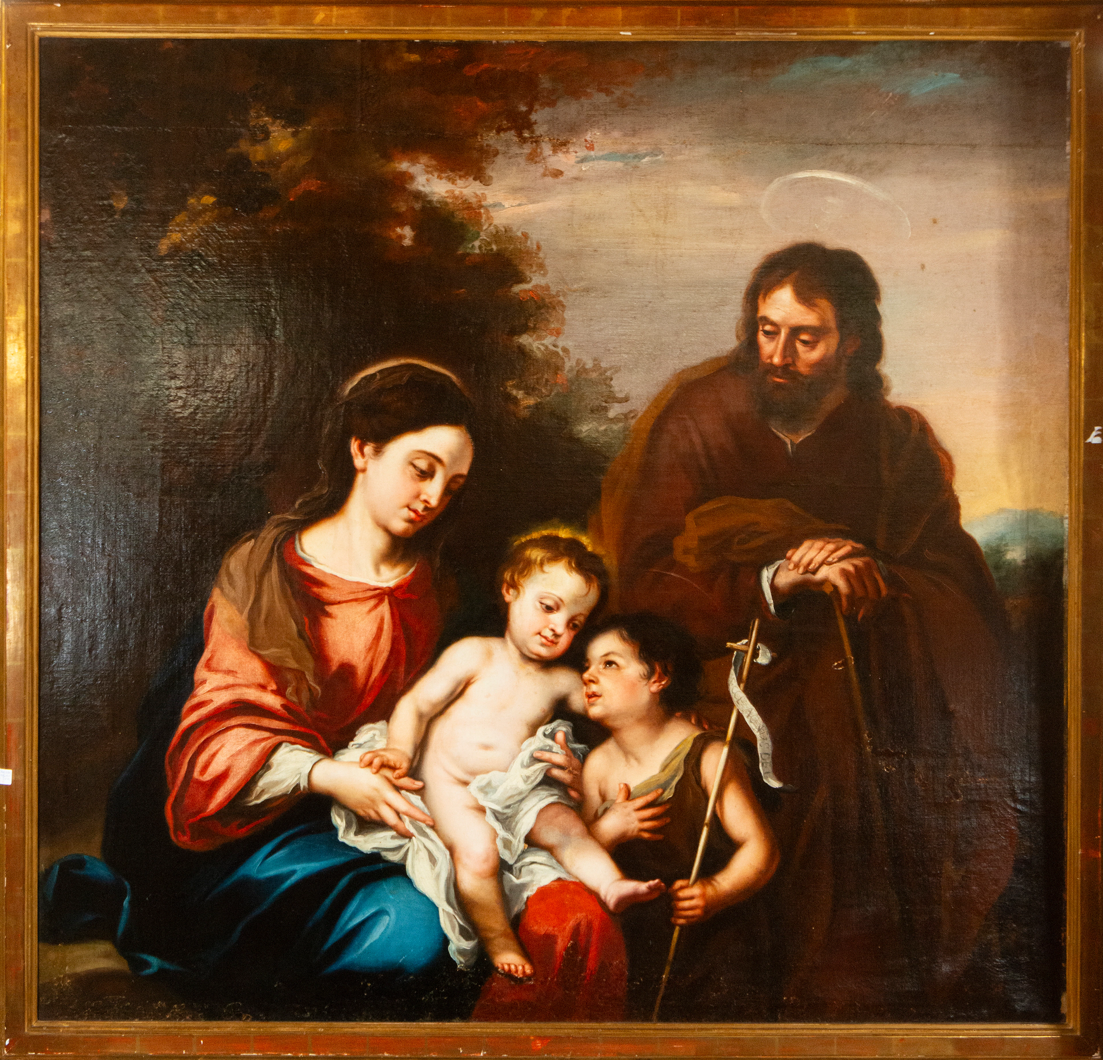 Exceptional Holy Family - Bernardo Lorente Germán (1680-1759)