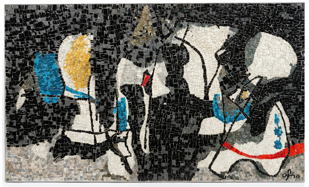 AFRO BASALDELLA (Udine, 1912 - Zurich, 1976) - Untitled (1968)