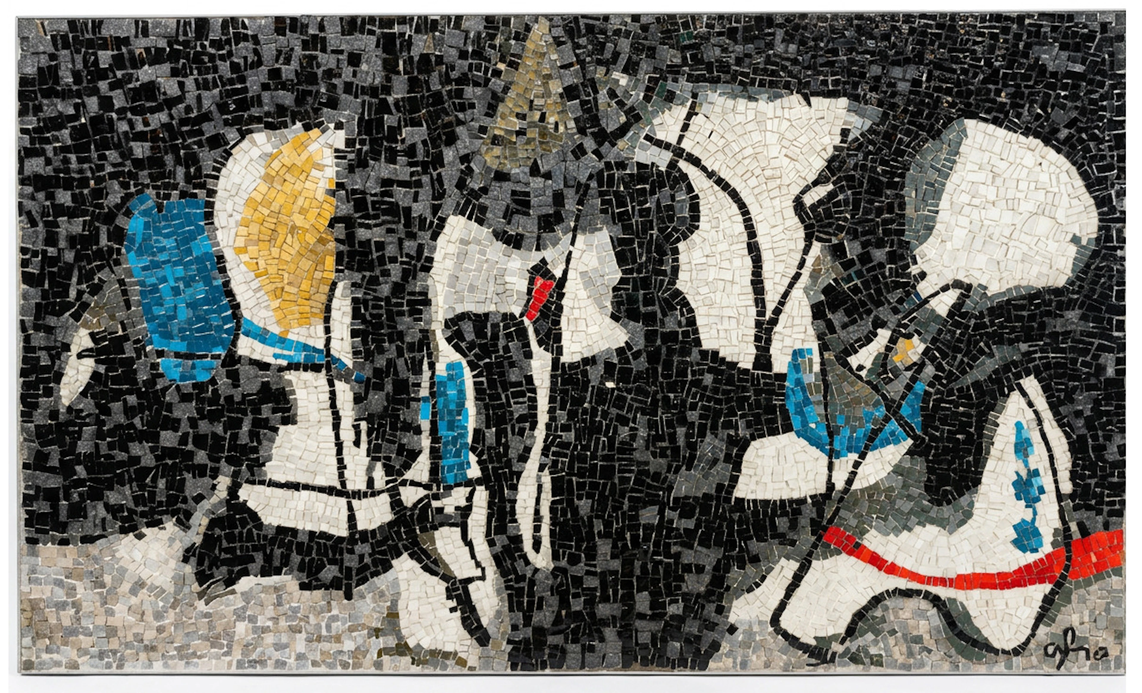 AFRO BASALDELLA (Udine, 1912 - Zurich, 1976) - Untitled (1968)