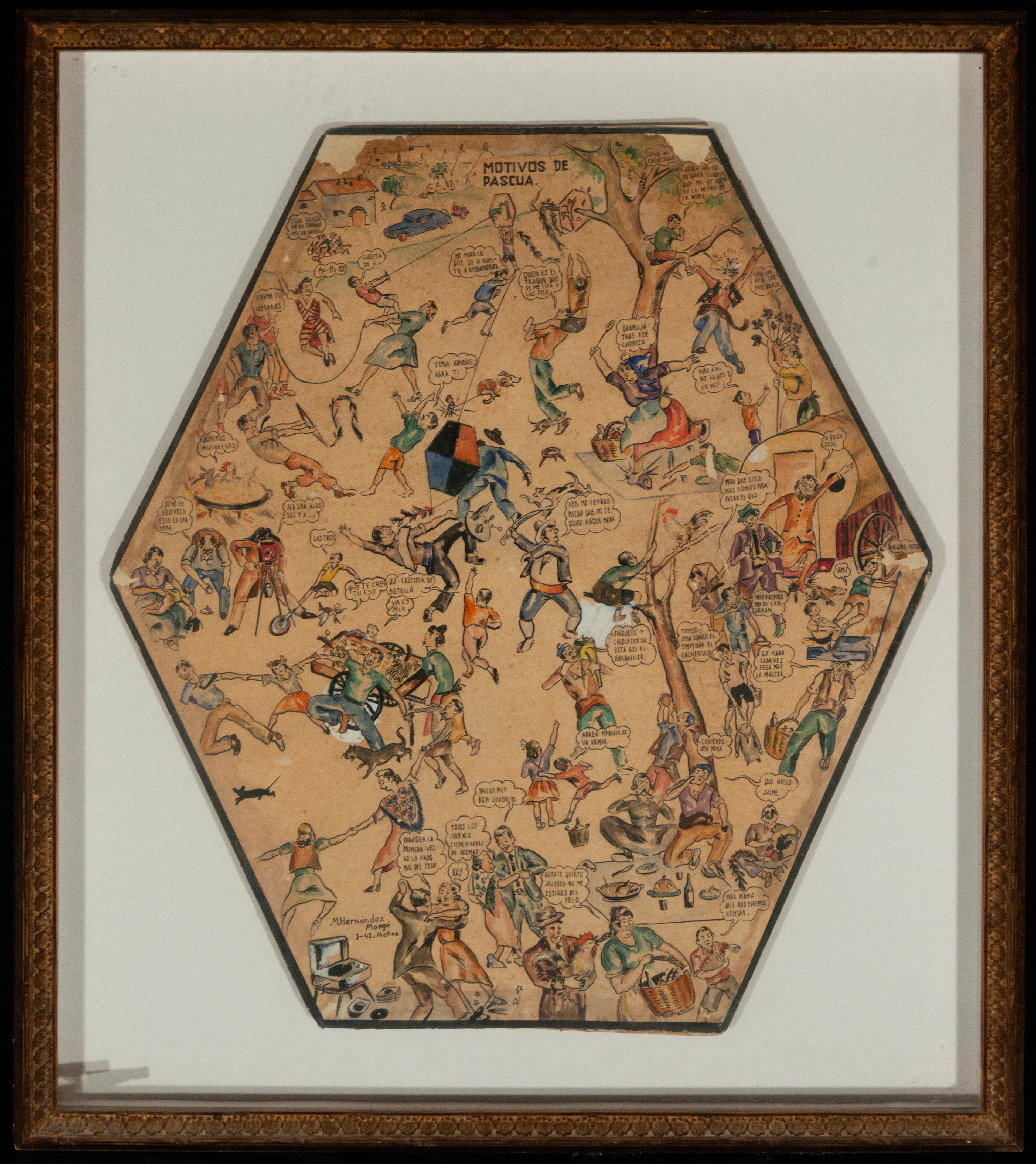Easter motifs, Signed, Spanish School, 20th Century