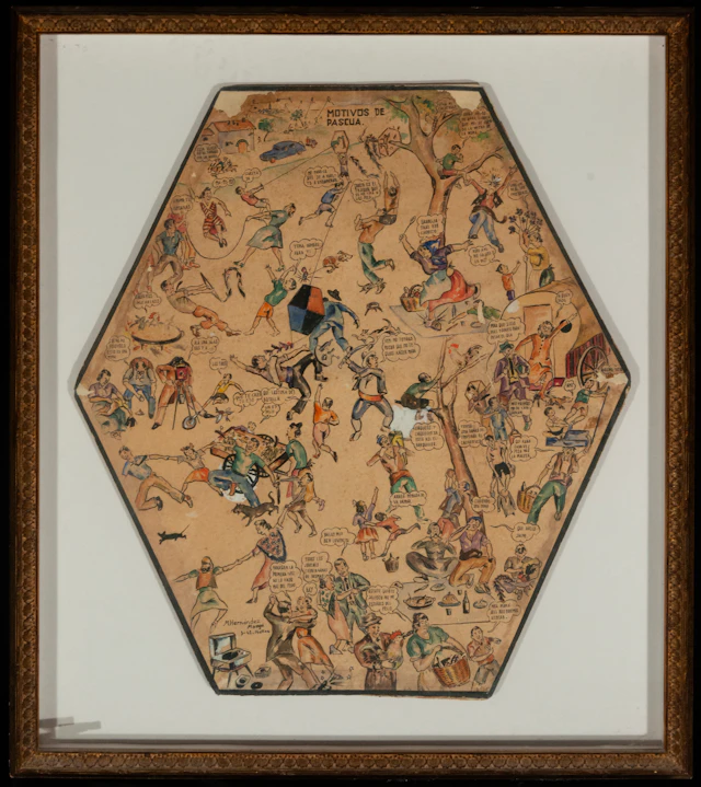 Easter motifs, Signed, Spanish School, 20th Century