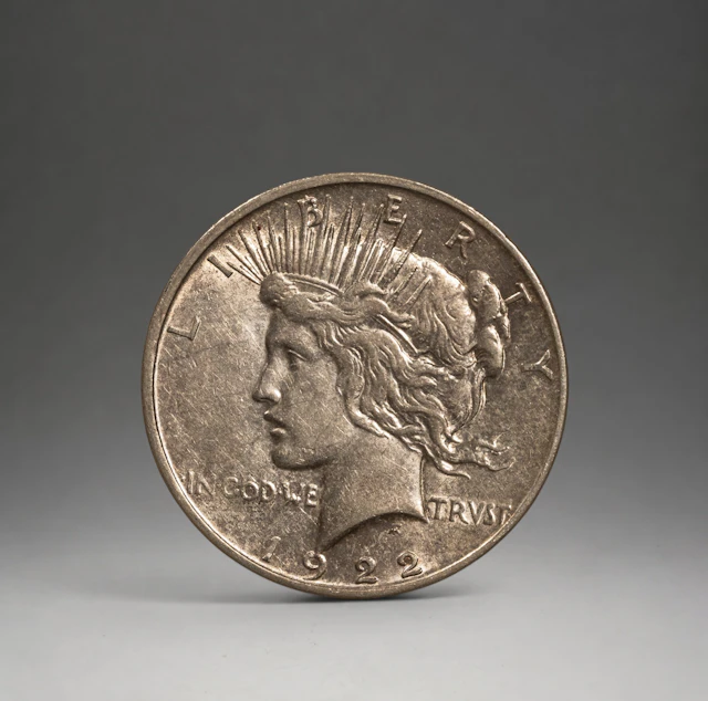 SILVER - COINS - 1 DOLLAR LIBERTY 1922