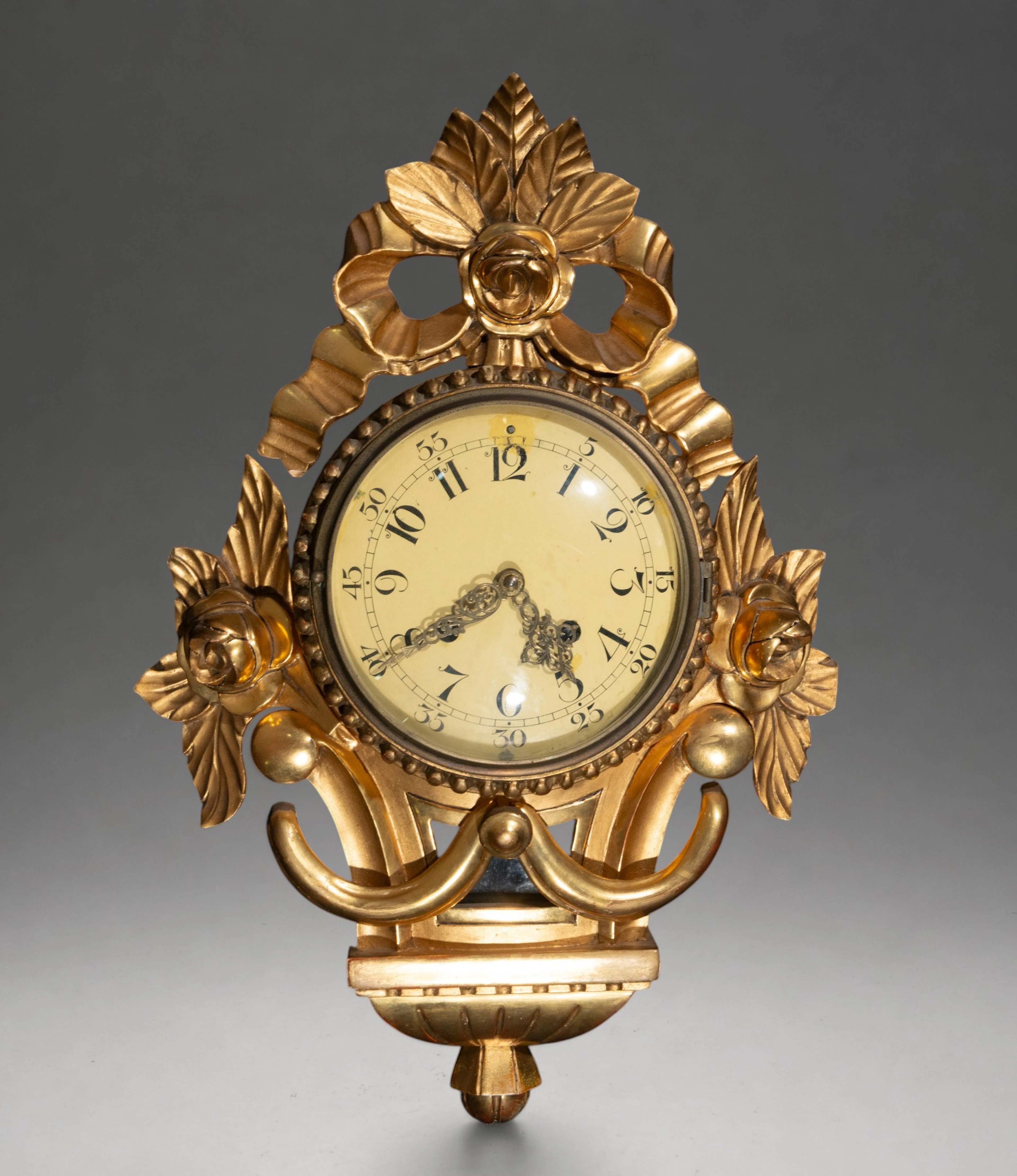 Wedding wall clock – Switzerland – 19th century