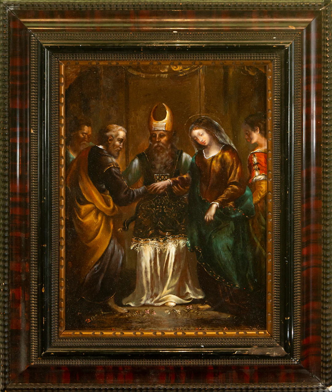 Marriage of the Virgin – Lombard Italian School of the 17th Century