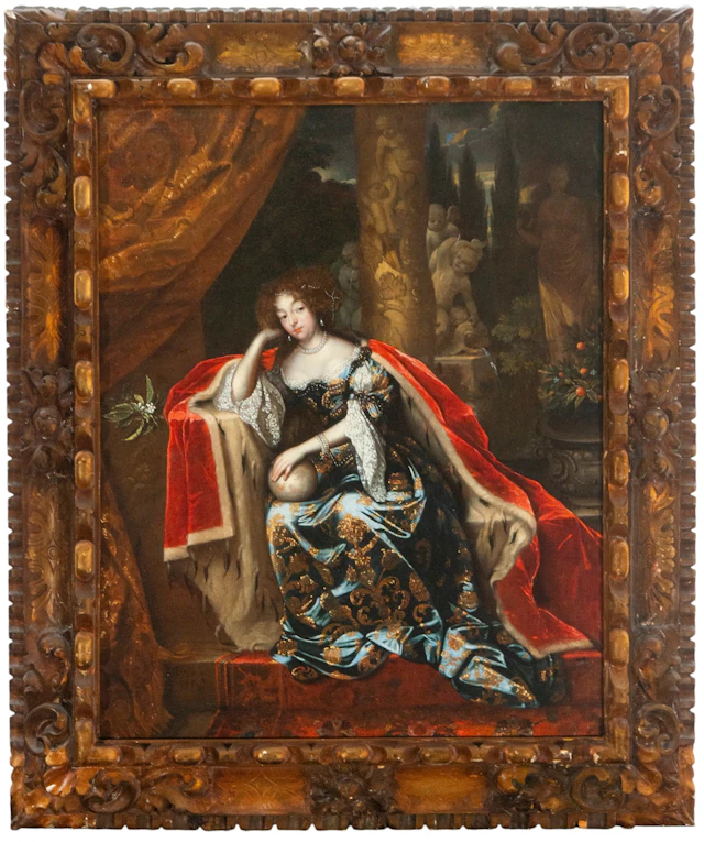 ANNE OF AUSTRIA - 17TH CENTURY FRENCH SCHOOL