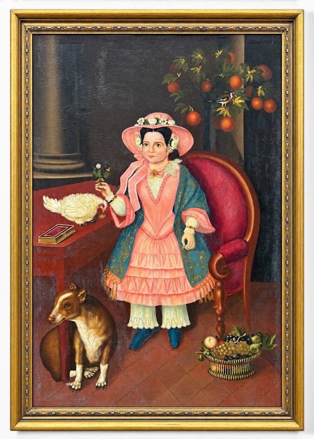 EXCEPTIONAL LATIN AMERICAN PORTRAIT OF THE 19TH CENTURY