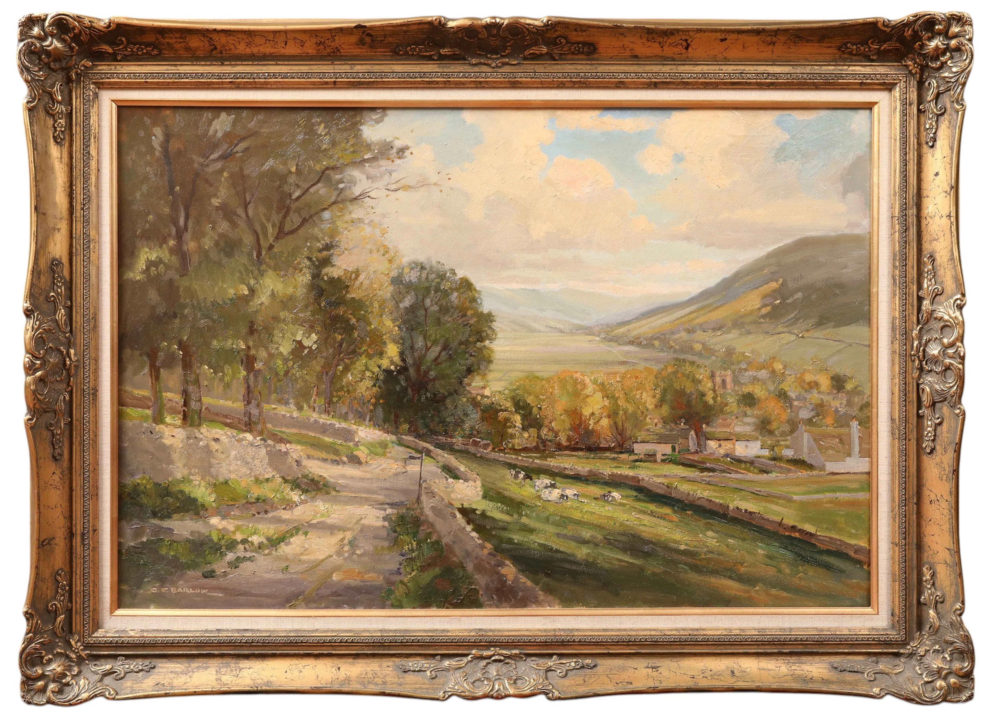 Oil on canvas - Gordon Clifford Barlow (1913-2005)