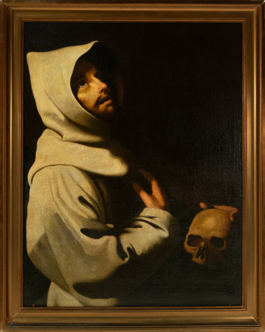 “Saint Francis in Meditation”, After Francisco de Zurbarán, Spanish