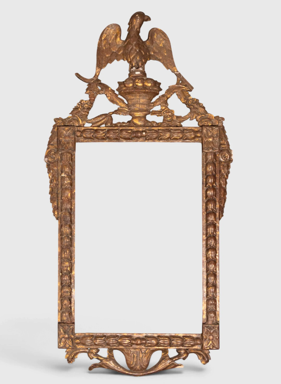Mirror with eagle finial – French School – 19th century