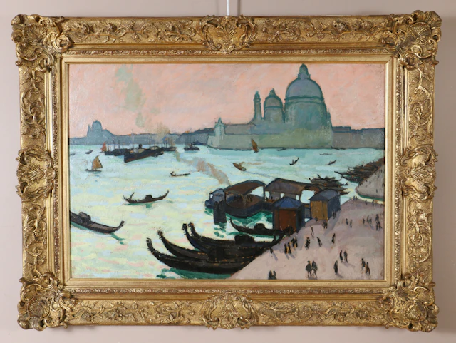 ALBERT MARQUET (Bordeaux, 1875 – Paris, 1947) Attributed - View of Venice