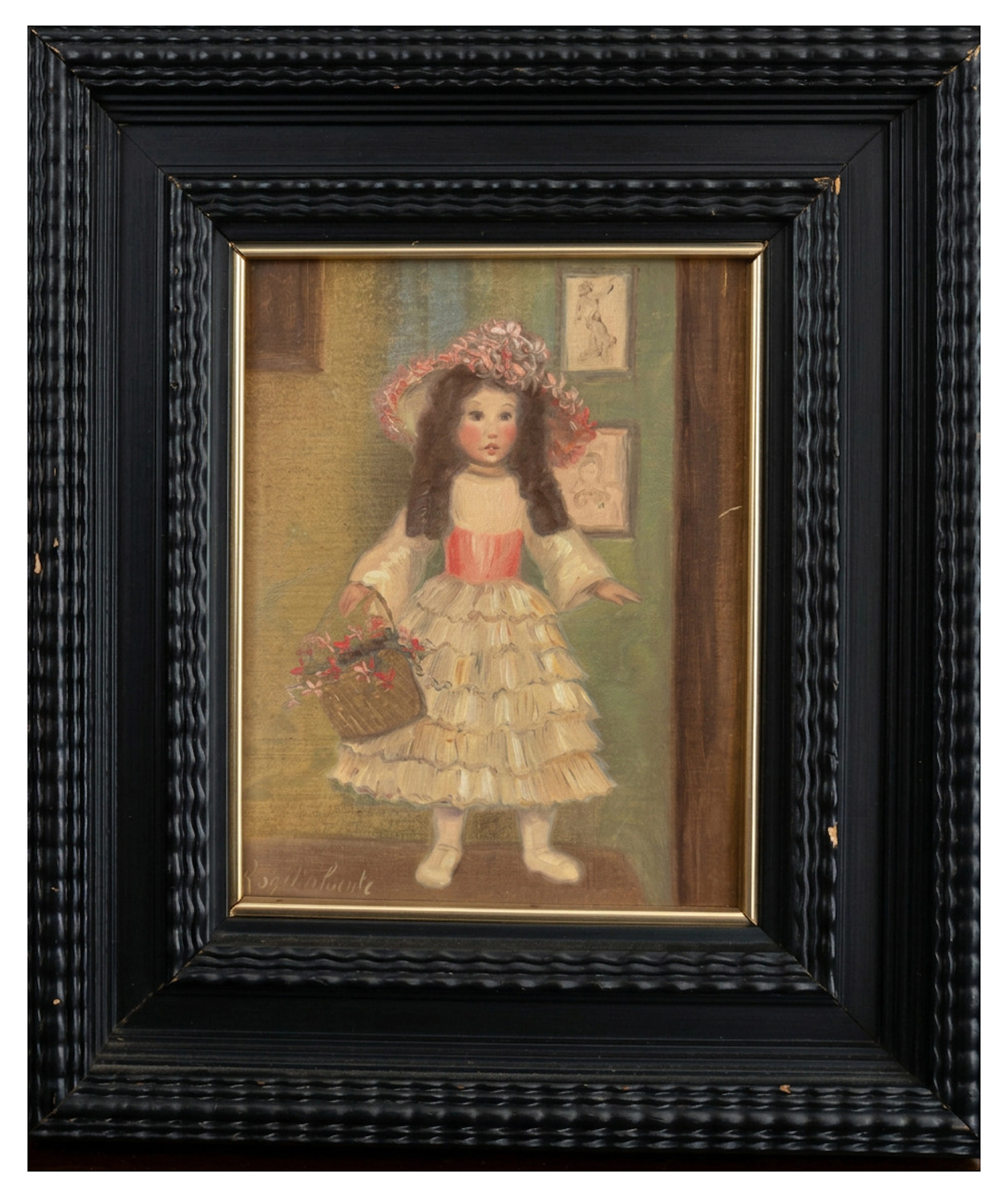 Rogelio Puente (Havana, Cuba, 1936 – A Coruña, 1996) – Portrait of