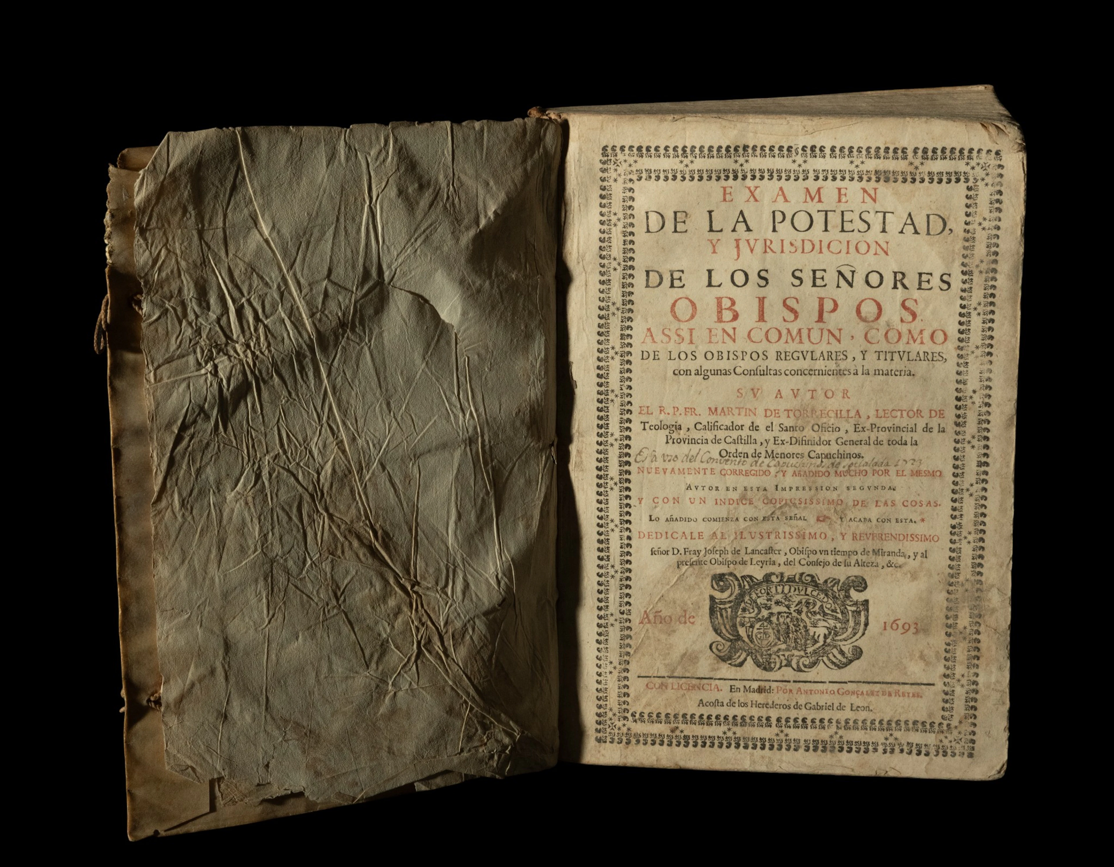 Examen de la potestad y jurisdicción de los señores obispos. Spanish