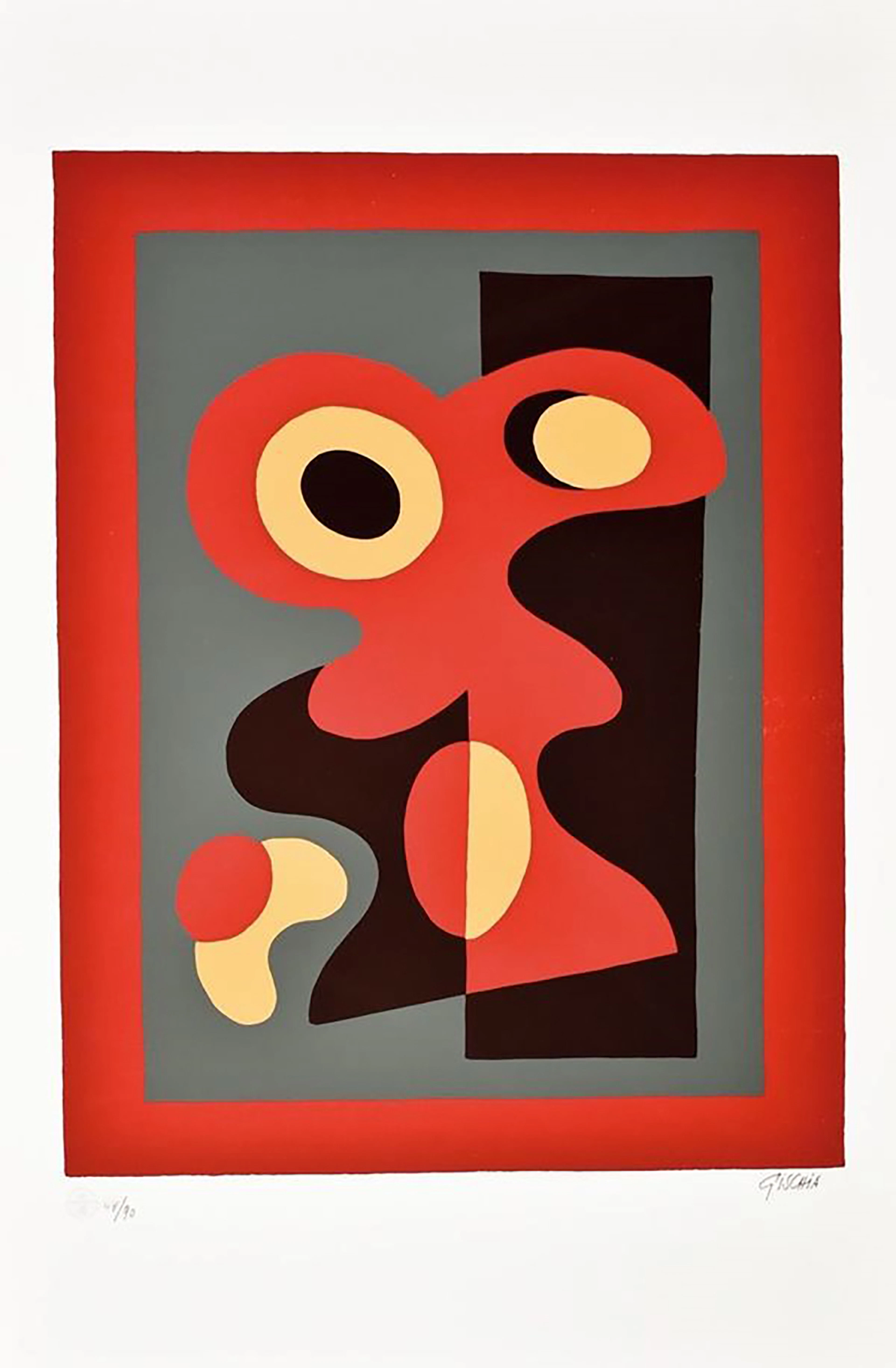 LÉON GISCHIA (Dax, 1903 – Paris, 1991) – Senza titolo (1980)
