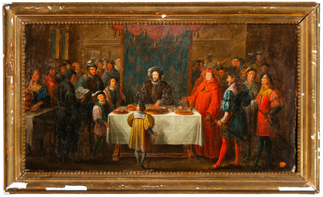Emperor Charlemagne – French Historicist School – 18th Century