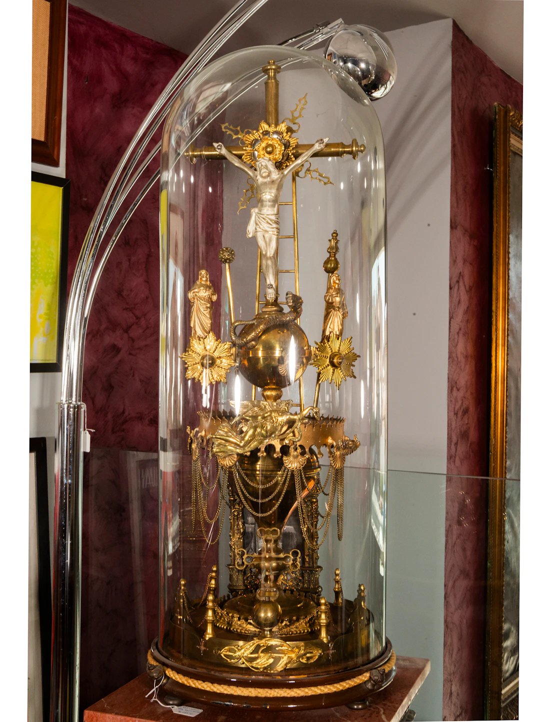 Devotional reliquary of the Passion of Christ – Germany – late 19th century