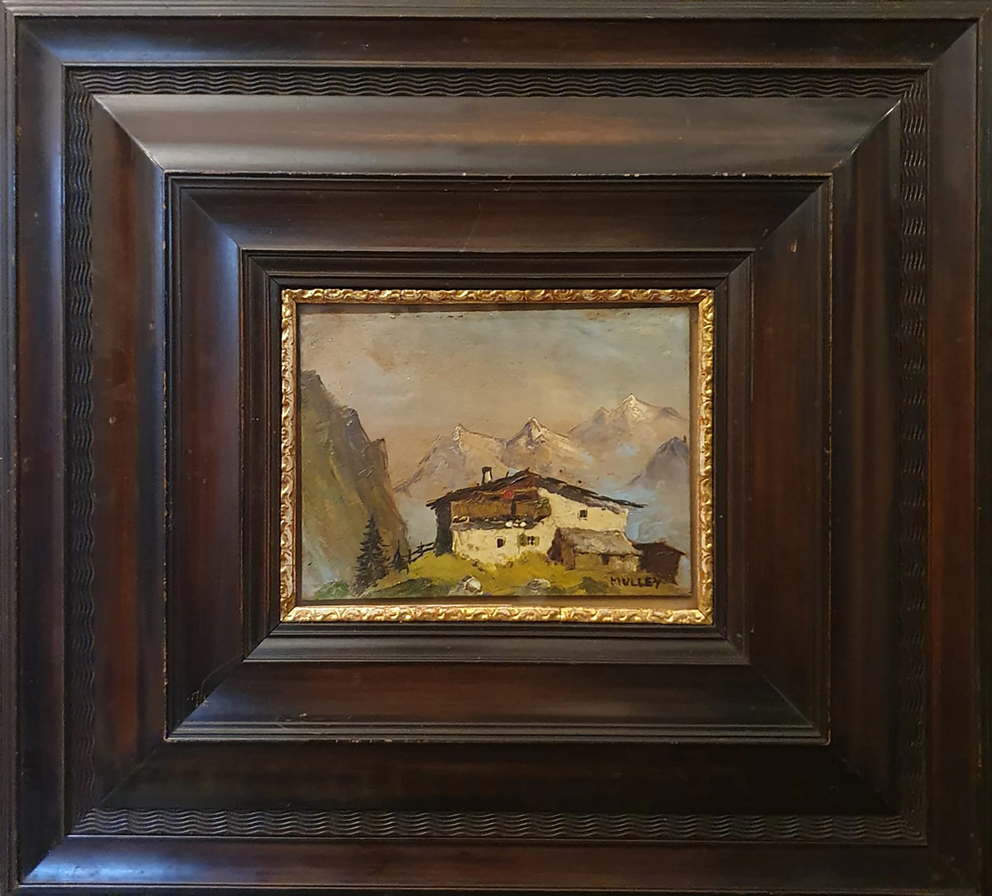 Oskar Mulley (Austrian, 1891–1949) - View of the Austrian Alps