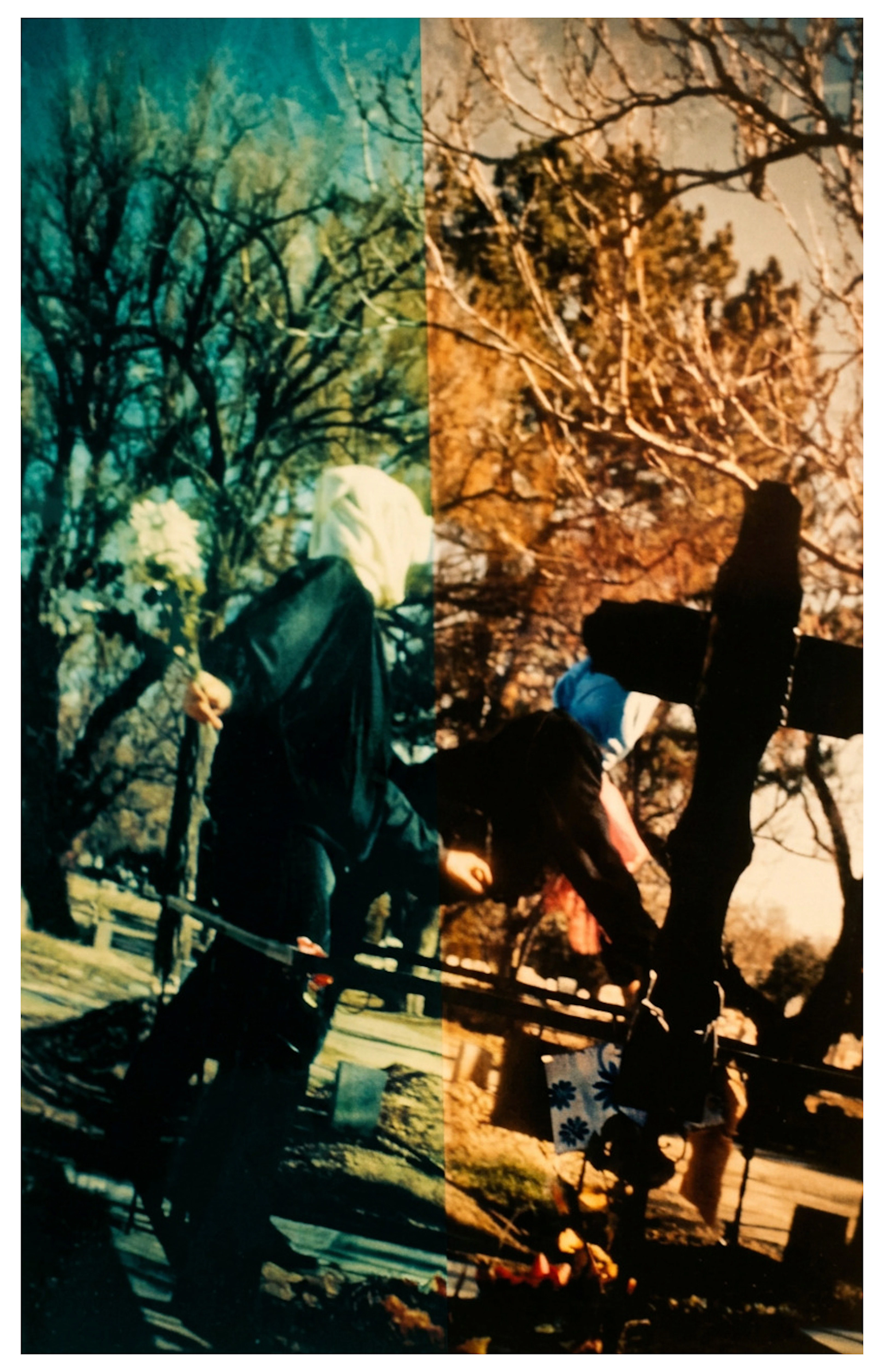 NORTH AMERICAN SCHOOL. 20TH CENTURY. Figures in the Garden, 2000