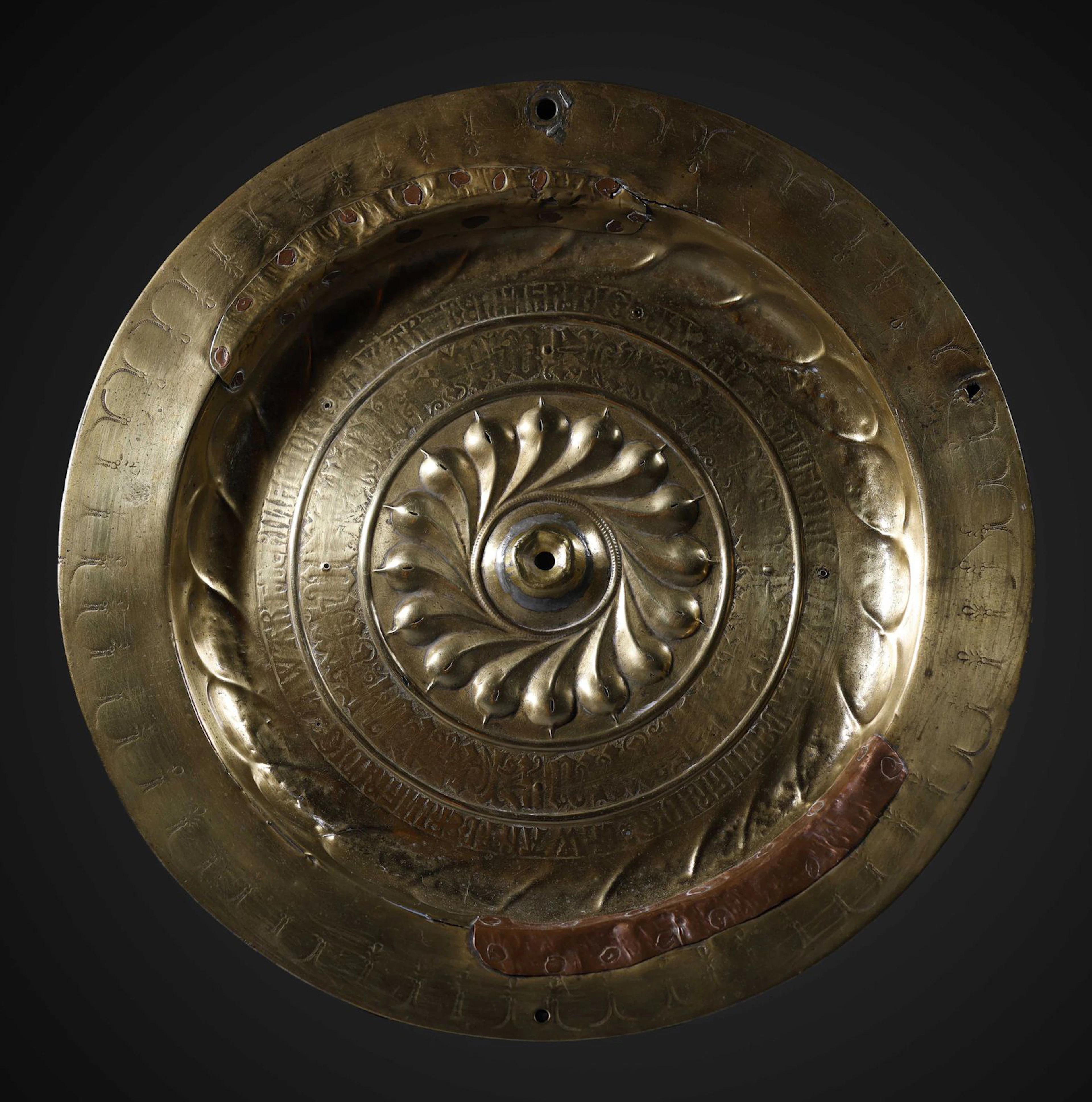 Large Alms Plate from Nuremberg, Germany, 16th/17th century