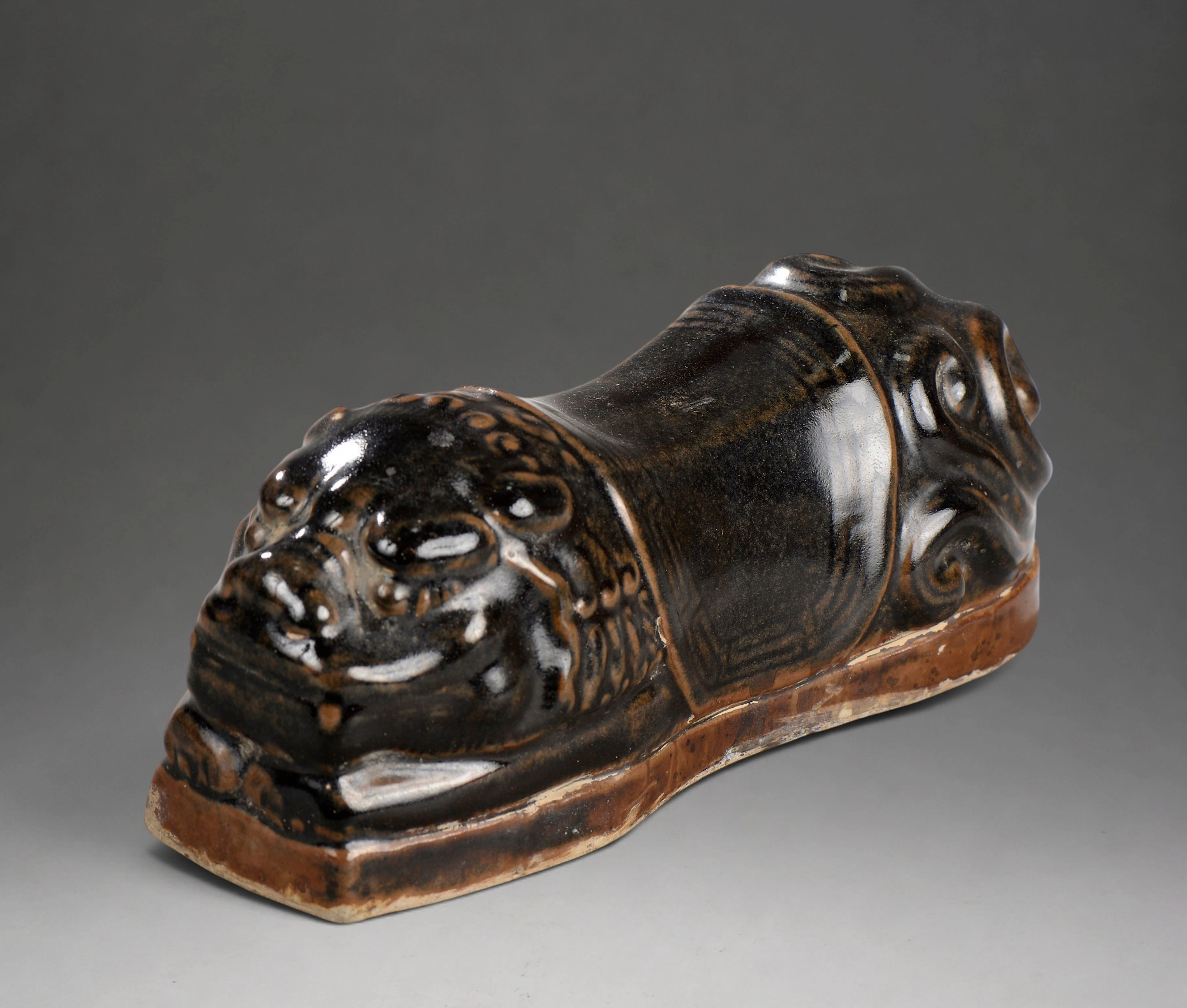 Chinese headrest - China, Yuan dynasty (1271-1368)