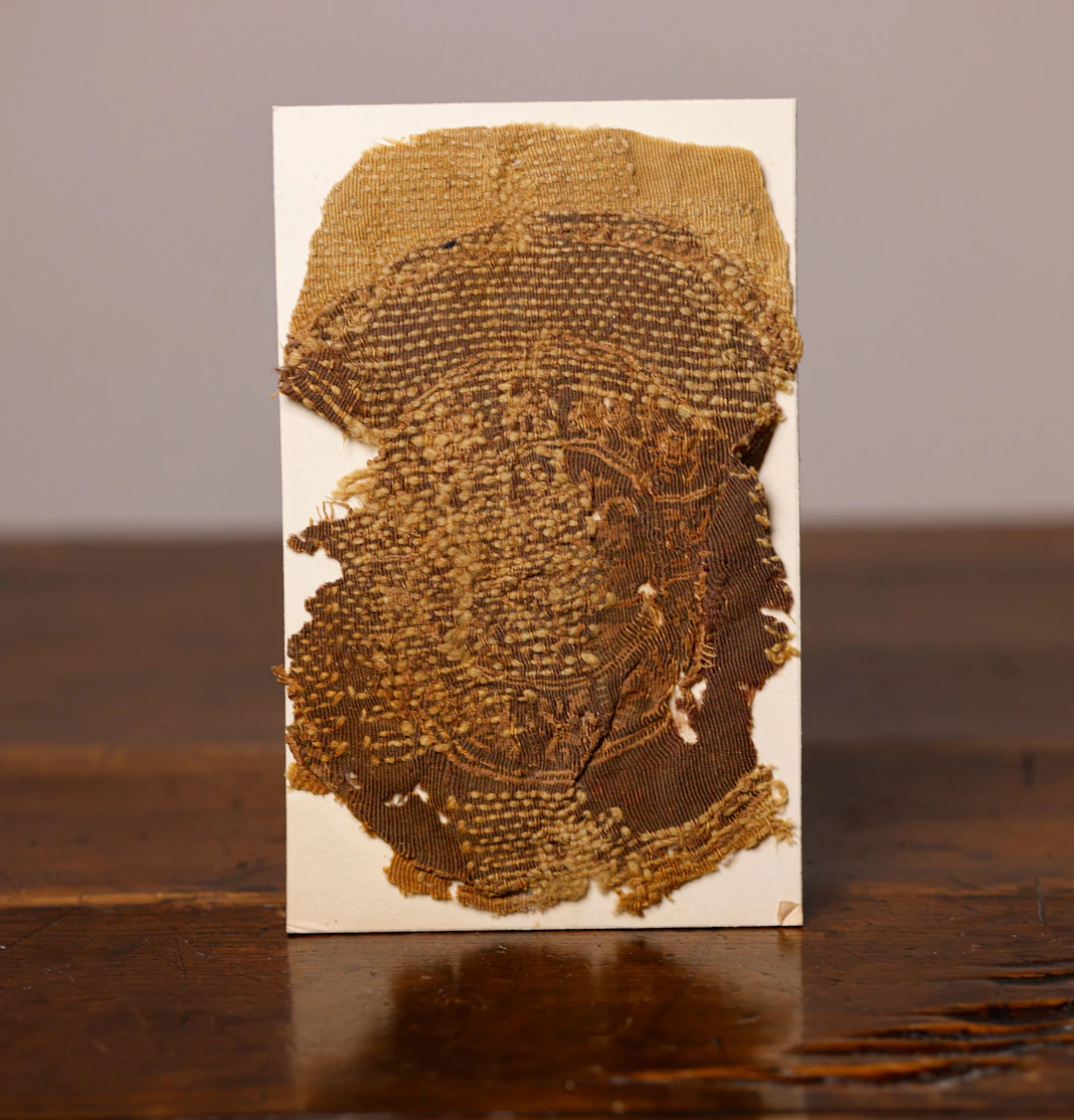 Fragment of a Coptic Paleo-Christian Monk or Hermit's Cloth in Wool
