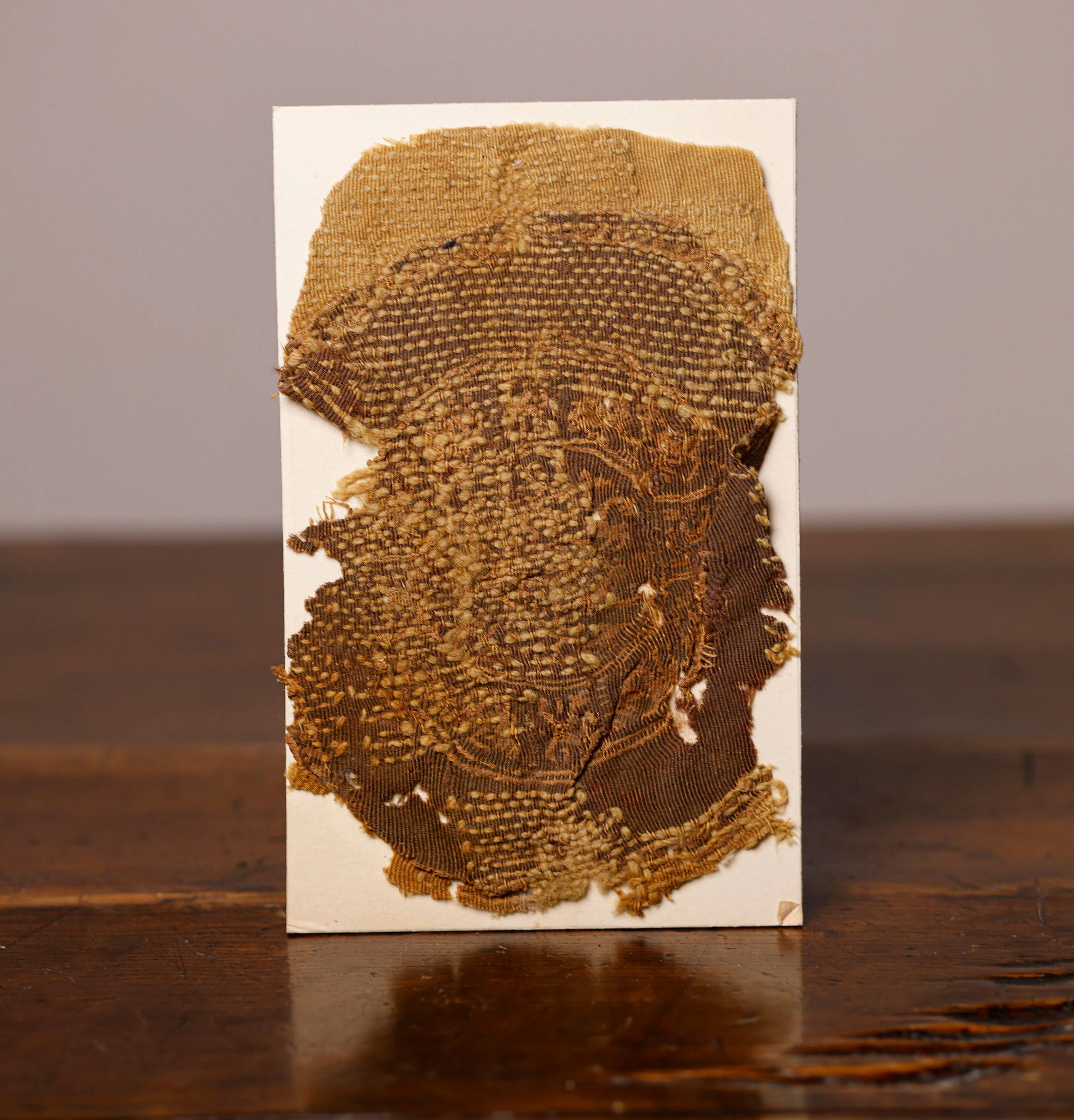 Fragment of a Coptic Paleo-Christian Monk or Hermit's Cloth in Wool