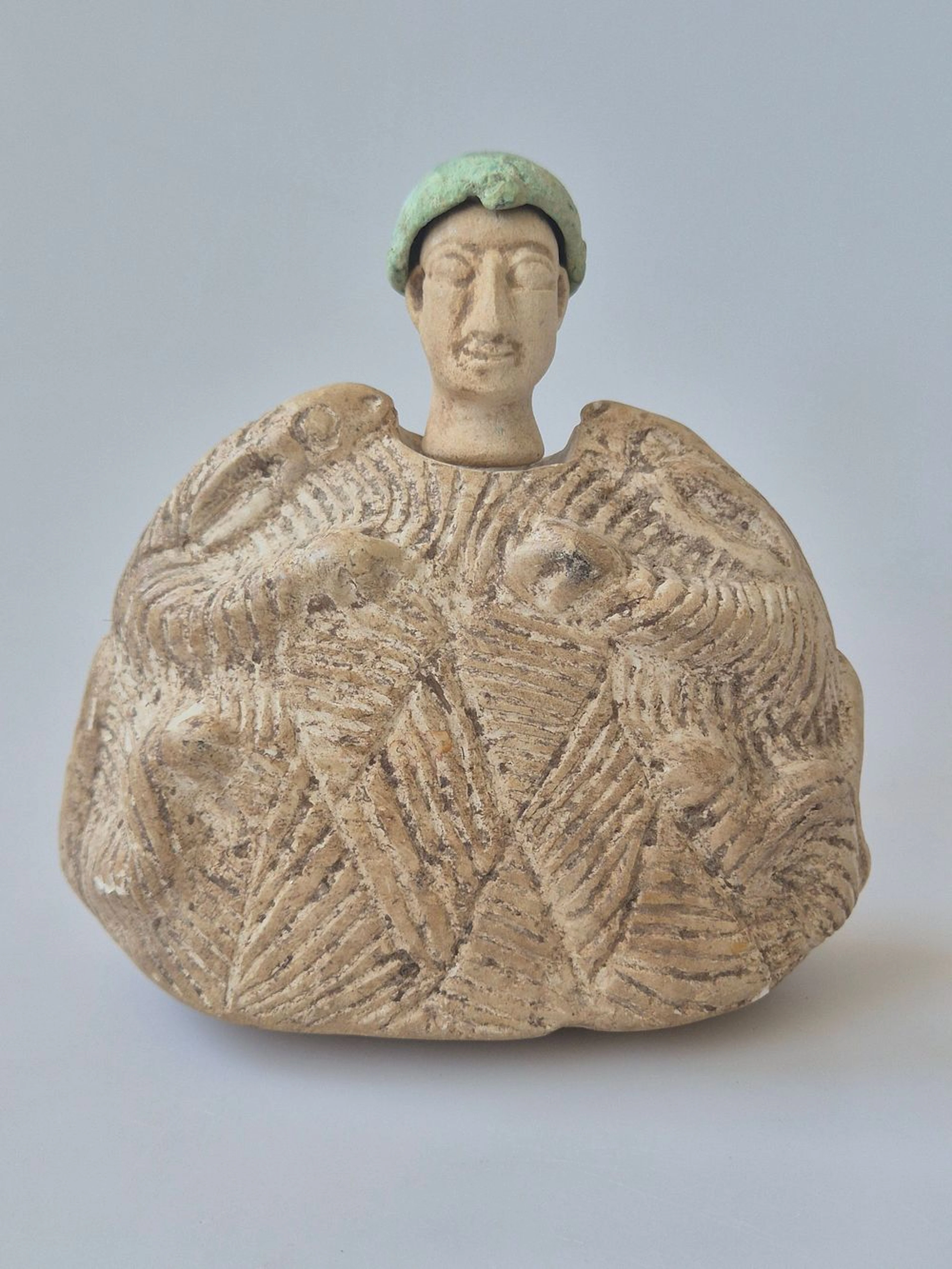 Bactrian Composite Stone Idol, Bactria, late 3rd–early 2nd millennium BC.
