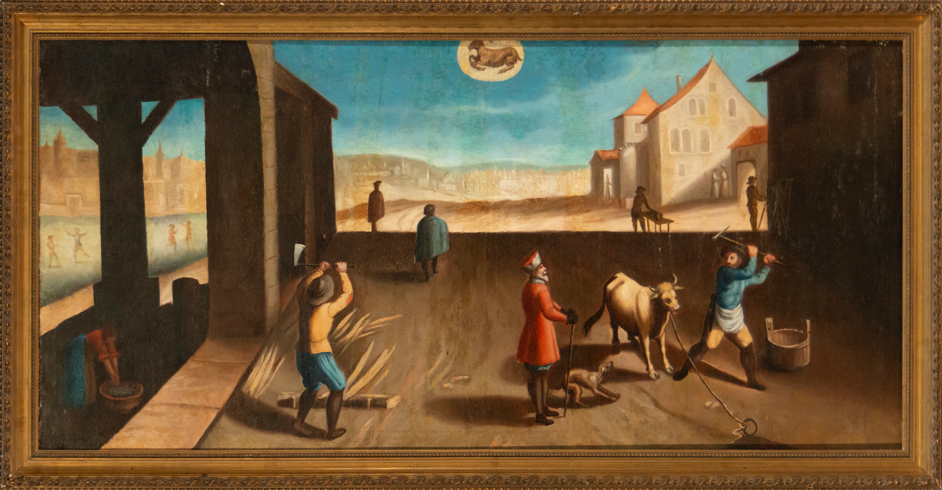 Agnus Dei. Spanish School. 18th Century