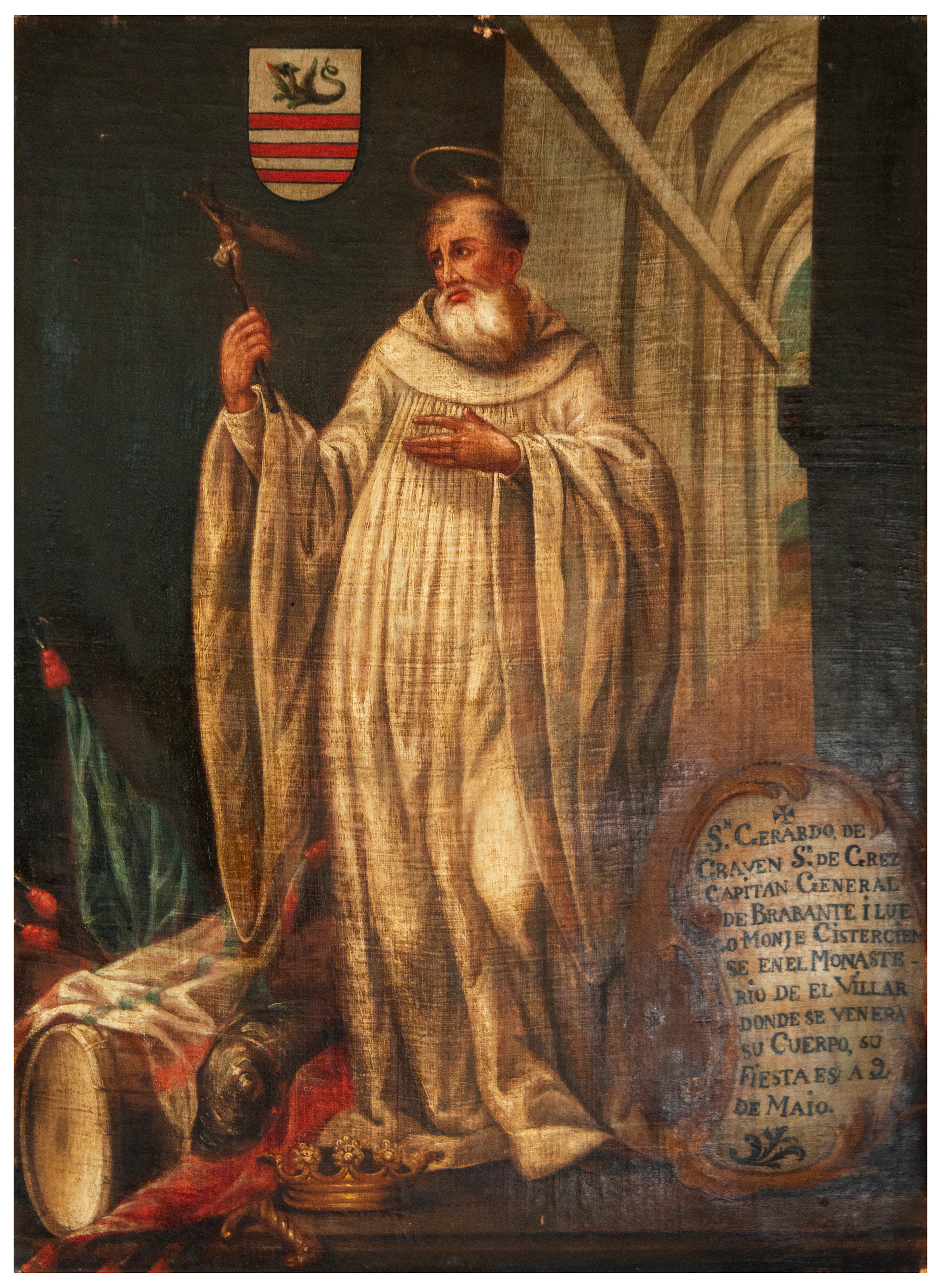 Saint Gerard of Craven – Follower of Zurbarán – 17th century