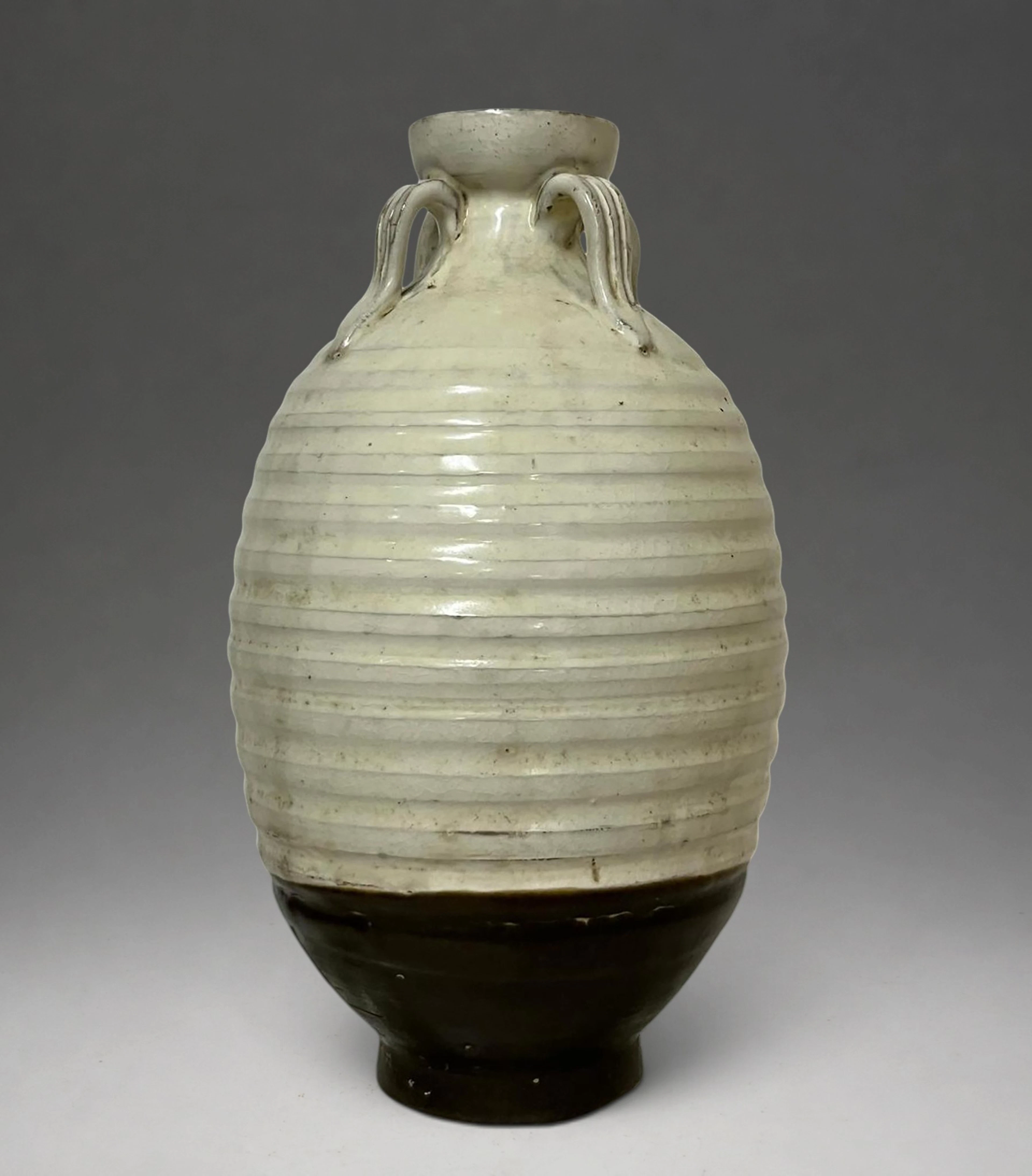 Four-handled "Cizhou" vase, China, Jin dynasty (1115-1234)
