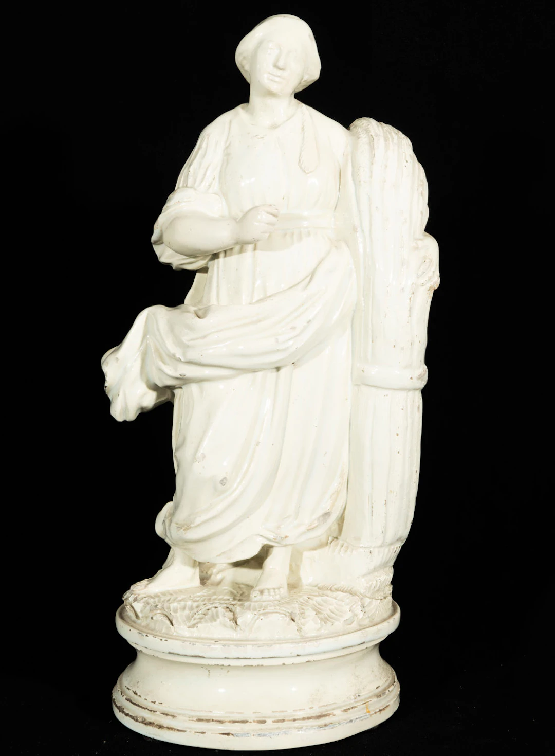 Goddess Ceres or Allegory of Summer - Alcora figure from the late