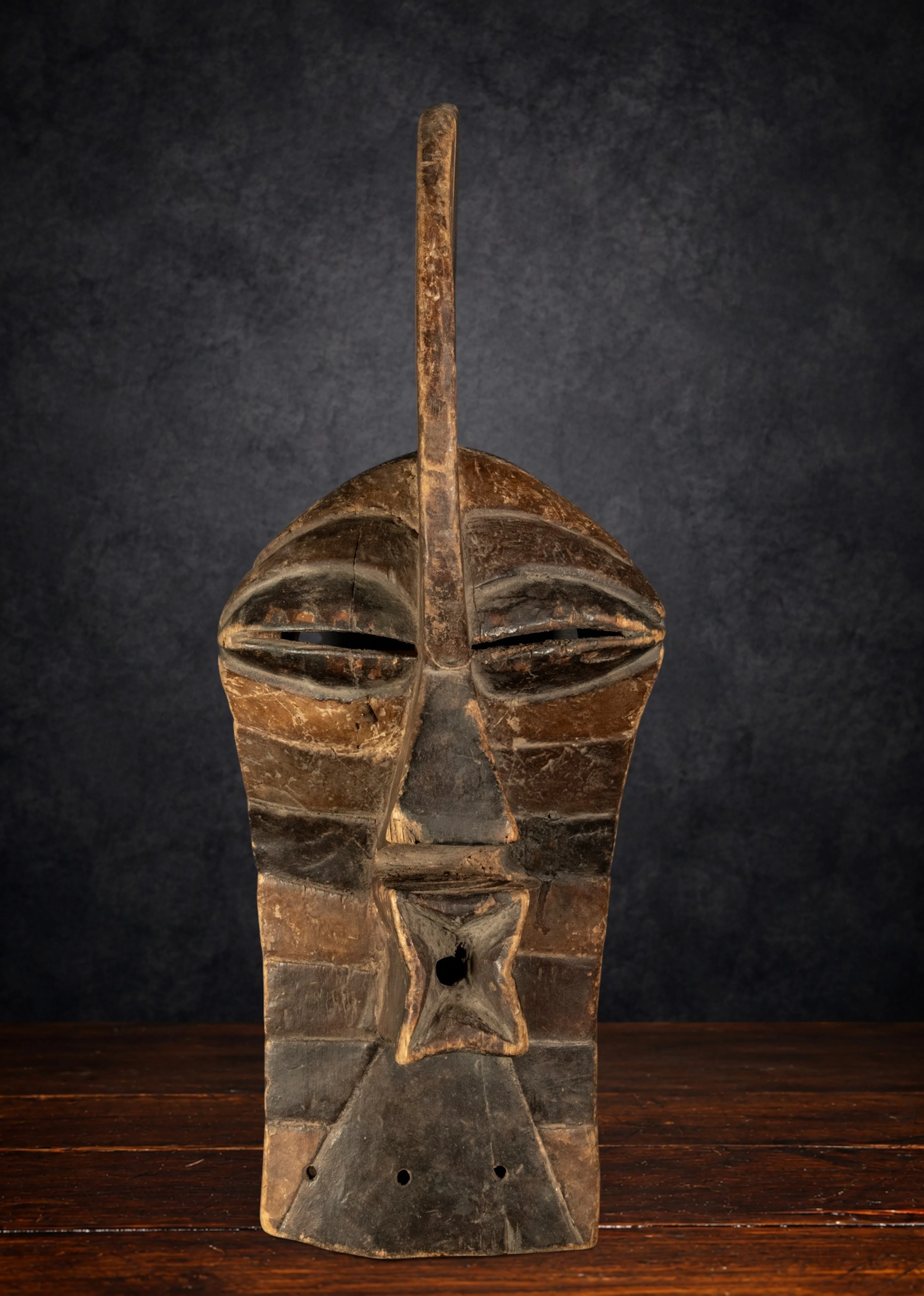 African Art - Songye or Kifwebe Mask Congo Kinshasa