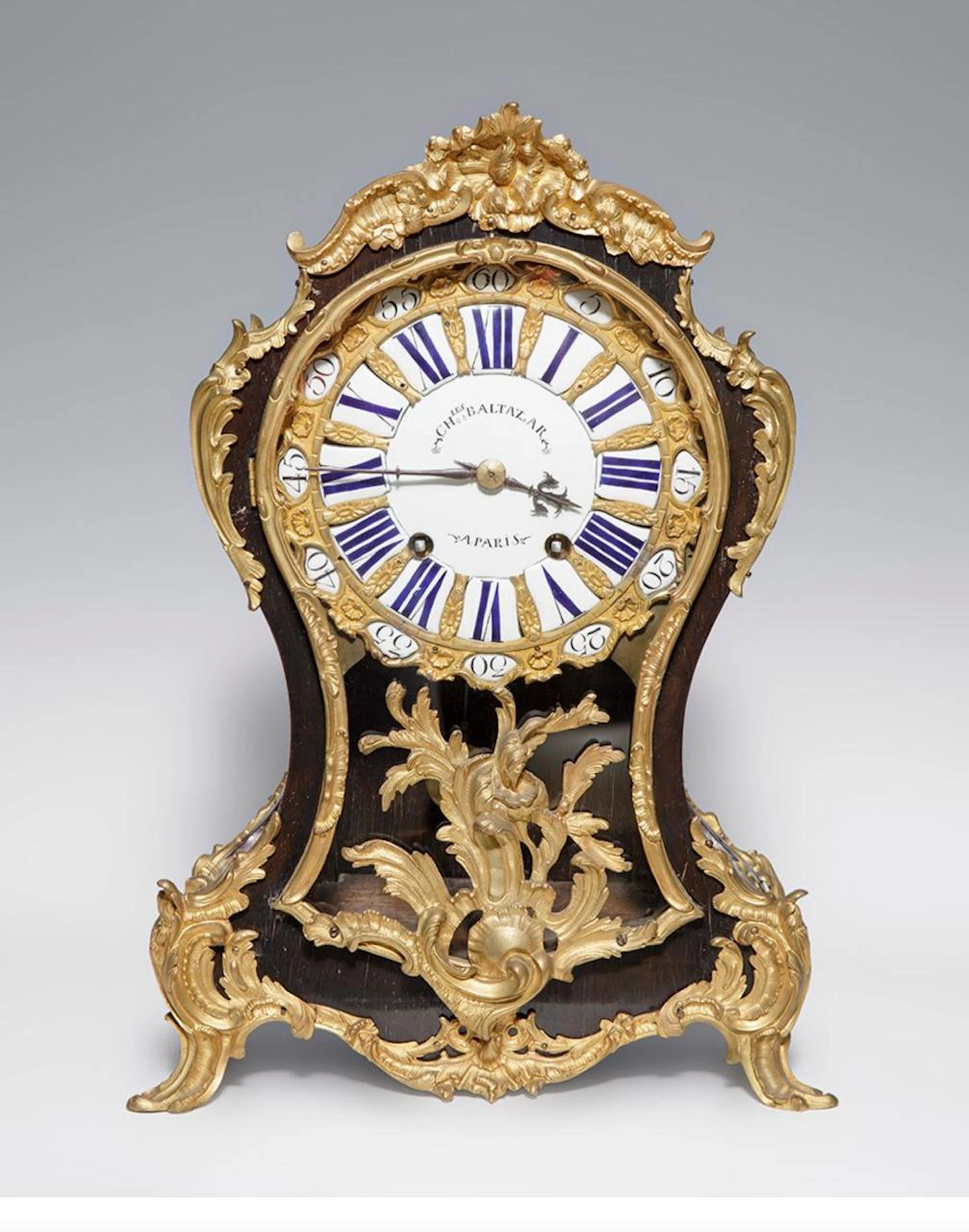 Bracket clock, signed Henri-Charles Balthazar – French School – second