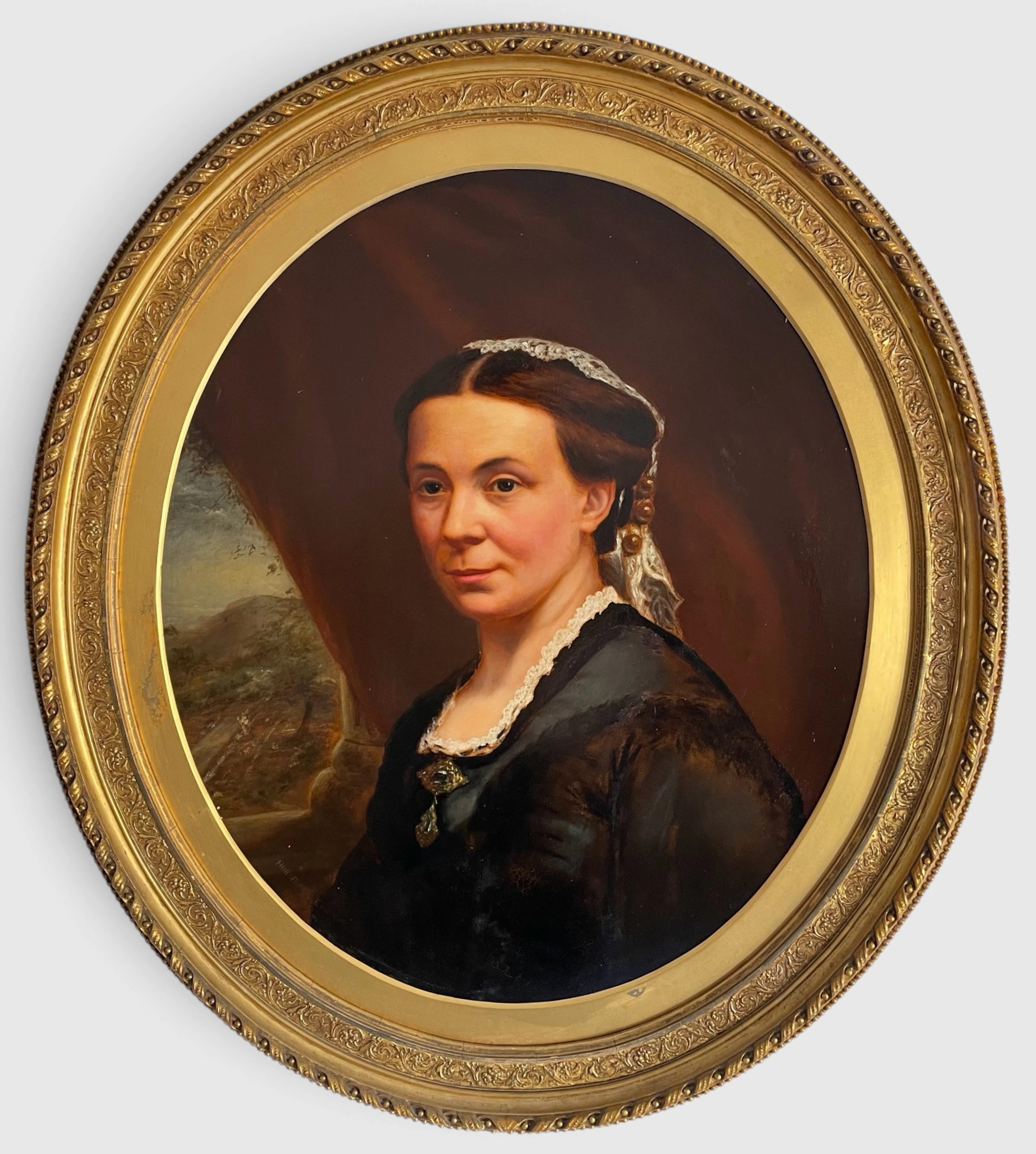 John Alfred Horsburgh (1835–1924) – Portrait of a Lady (1867)